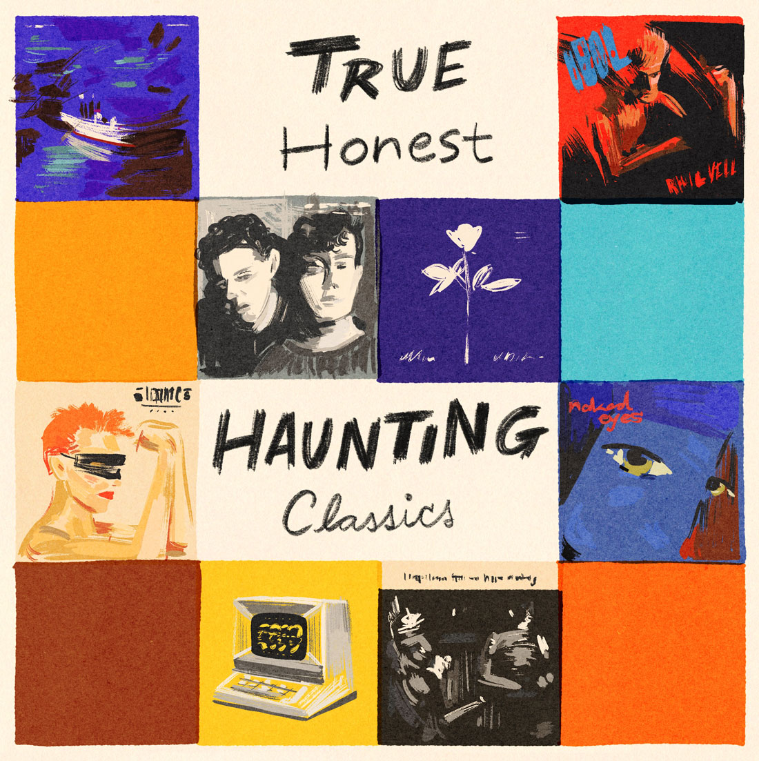 True Honest Haunting Classics Playlist Cover Art