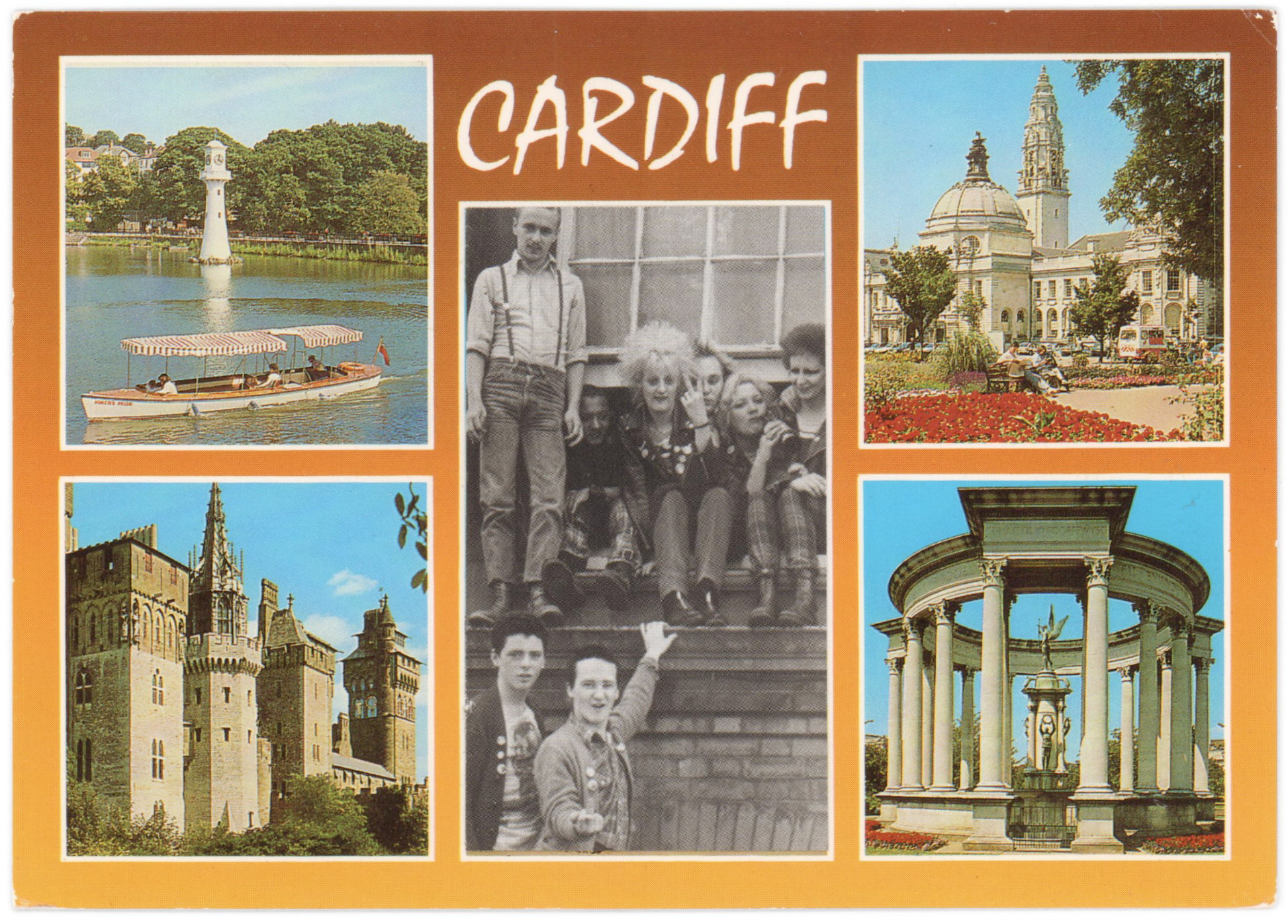 Cardiff, 2017, collage, 13.5 x 10.5 cm