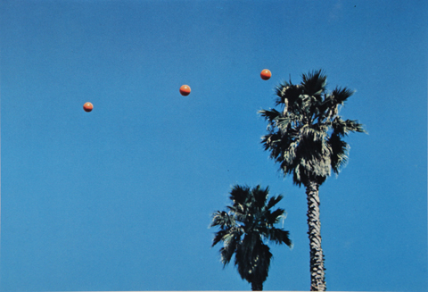 Throwing Three Balls in the Air to Get a Straight Line. John Baldessari. 1973