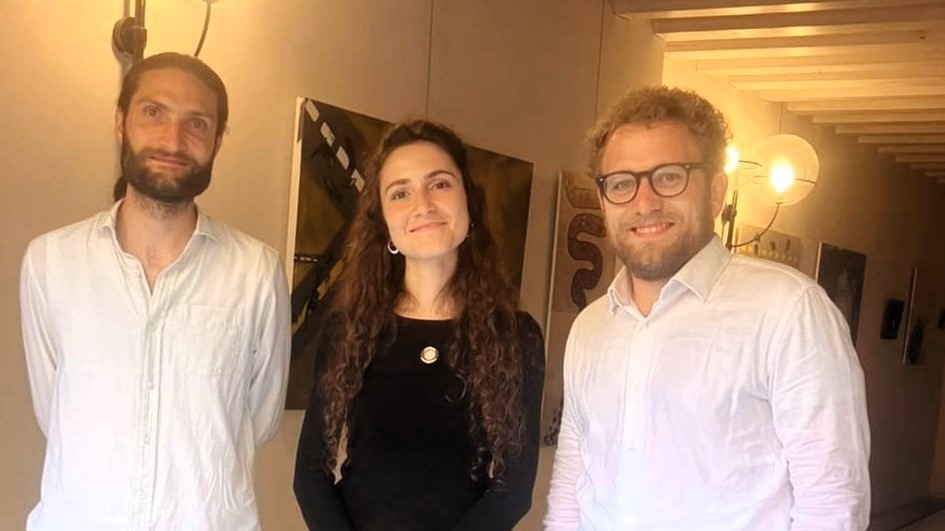 Giacomo Possamai, Mayor of Vicenza, visiting "Best Before Yesterday"