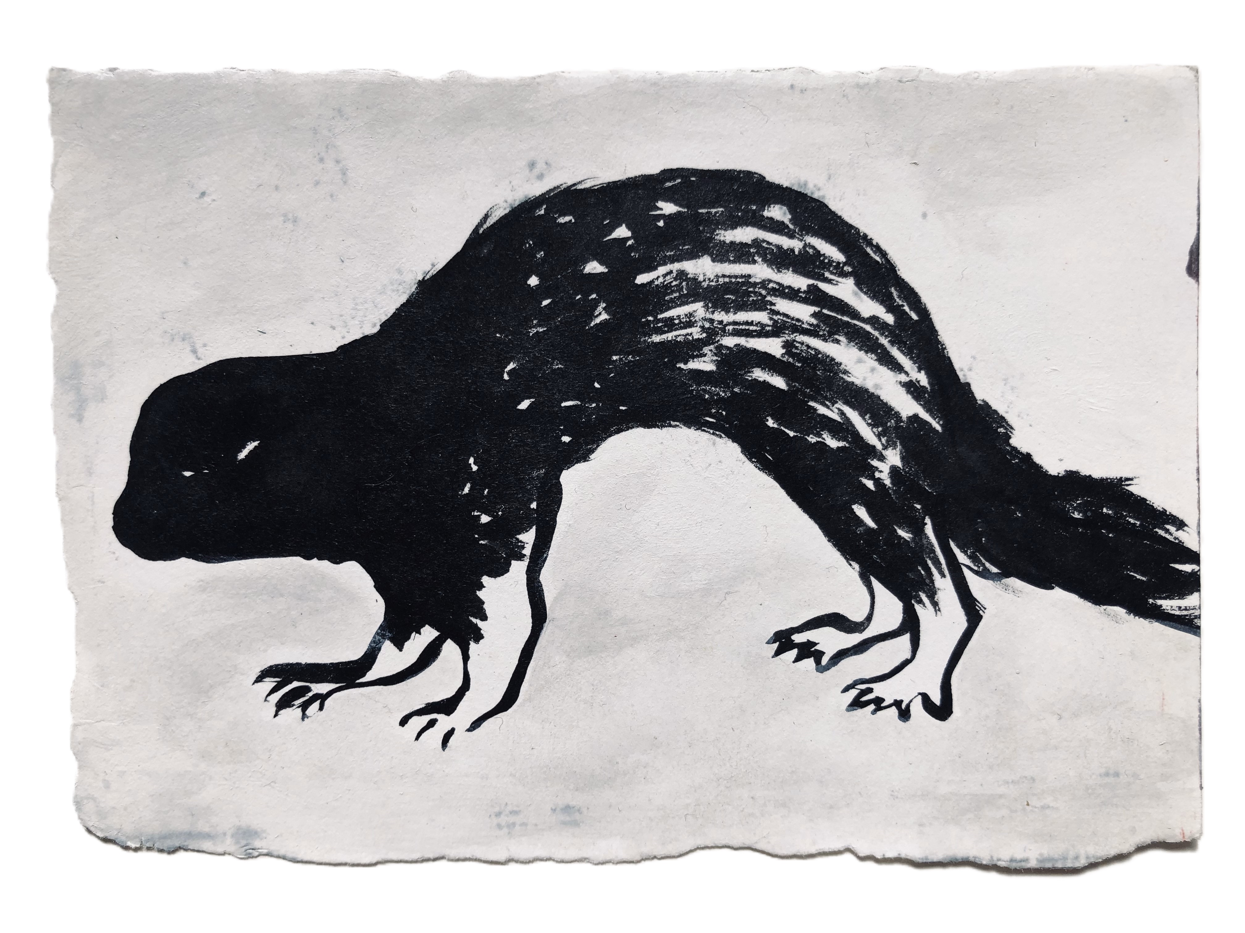 N.C. - Mixed media on paper - 12x16 cm