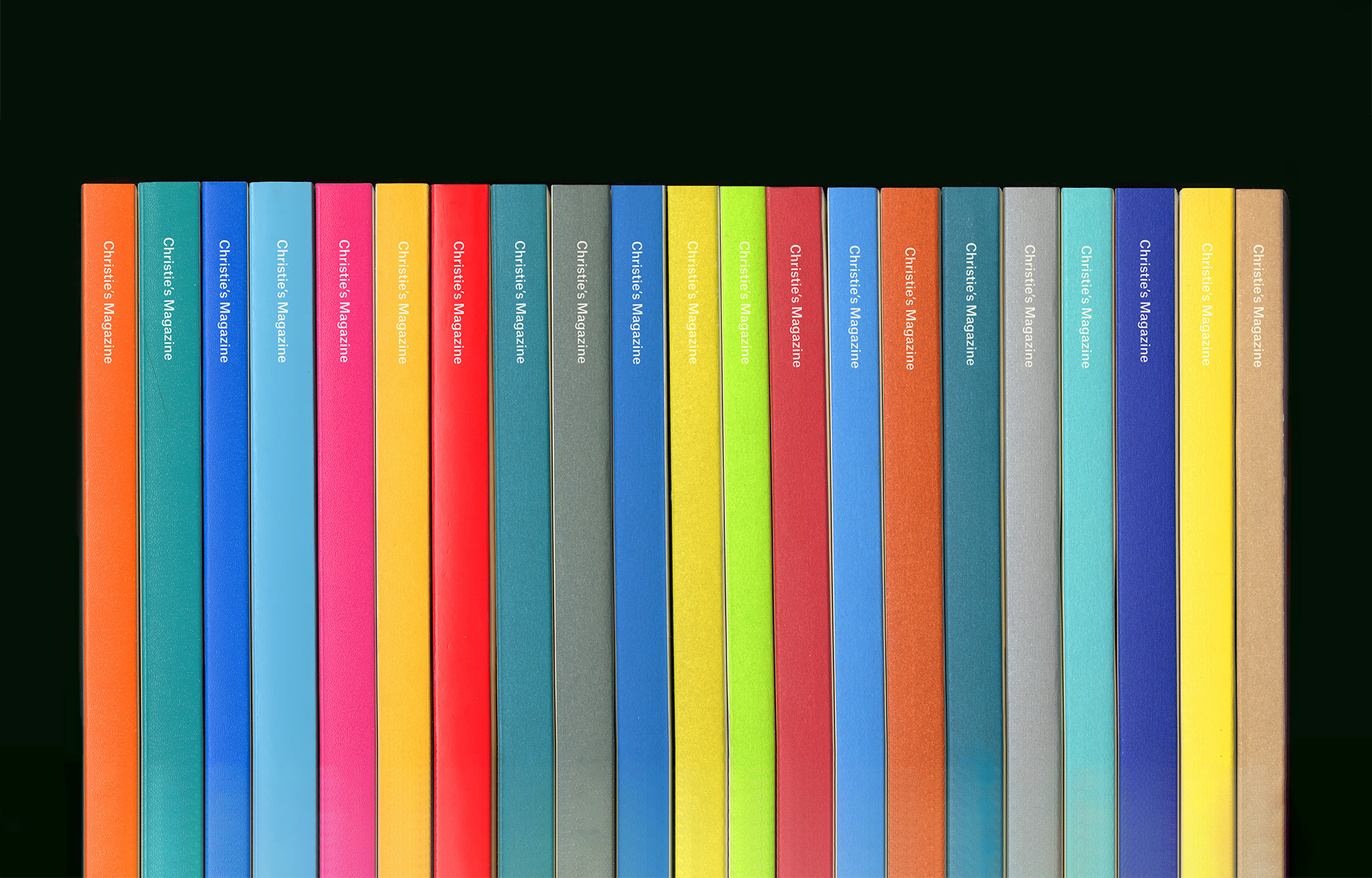 Christie’s Magazine – design assistance on around 26 issues, between 2016 and 2021 Art directors: Lee Belcher, David McKendrick & Ben McLaughlan. Studio: B.A.M. London