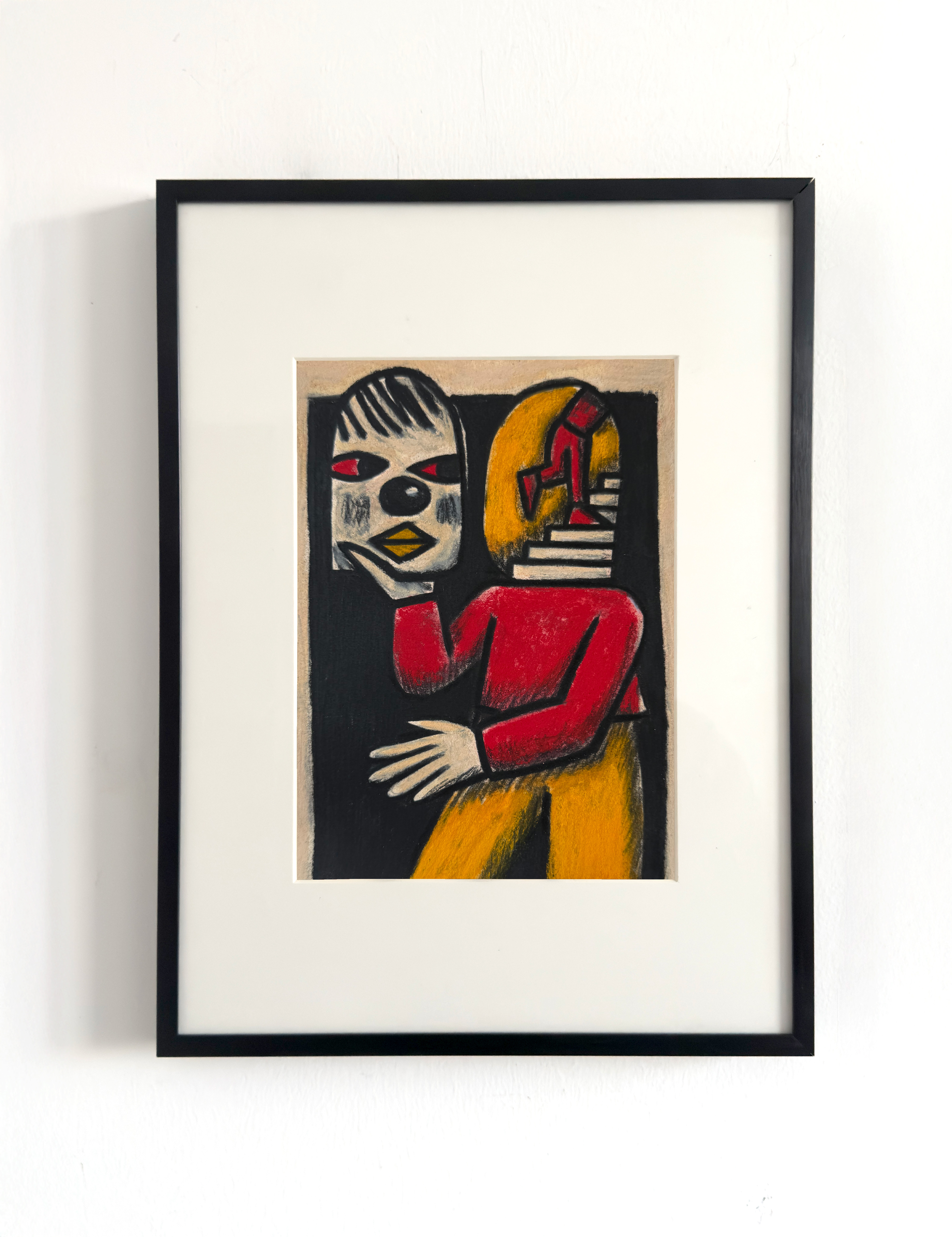 THE MASK WAS JUST THE DOORWORK ON PAPERSOLD