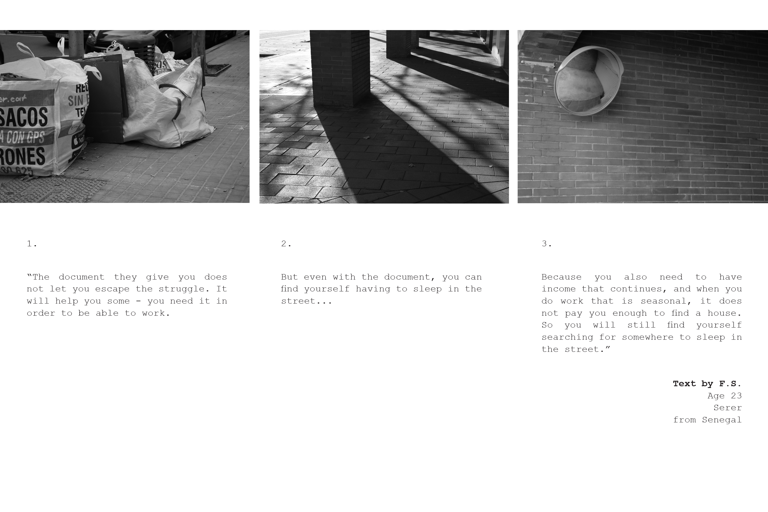 Triptych, COLLECTION 02: Desires // Chapter 02.3 “Legal Landscapes.” Workshop in Sant Martí, Barcelona ES.