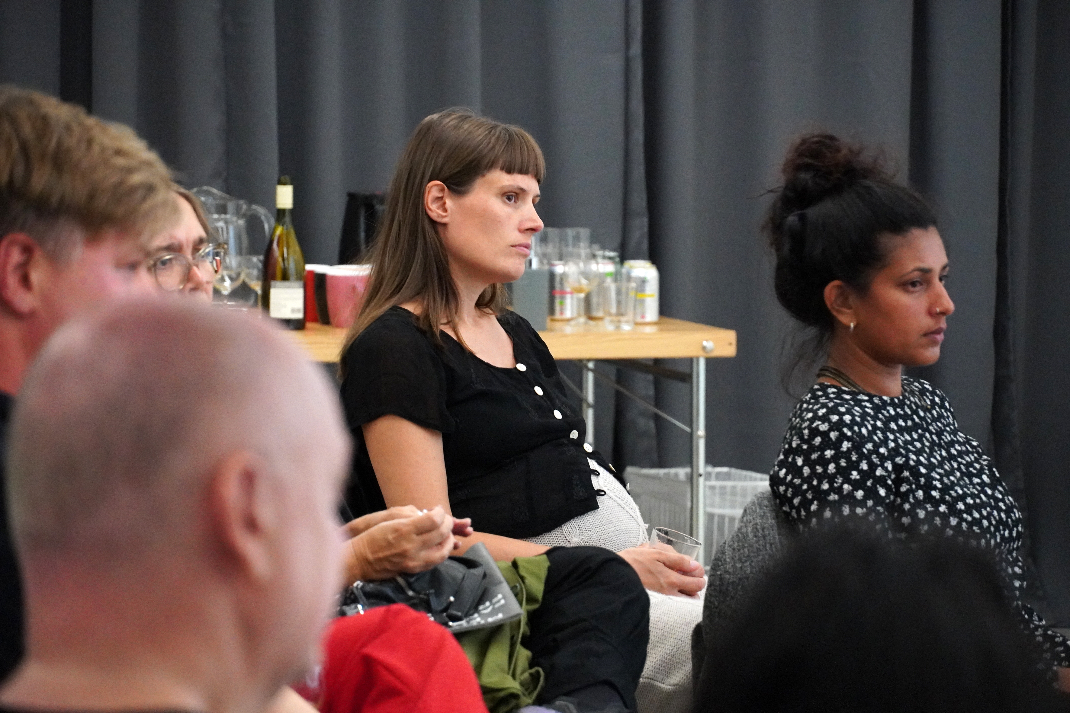 Documentation of Film Screening and Talk as part of Becoming Plant by Grace Ndiritu, Kunsthal Nord, Aalborg, 2021 (photocredit: Rikke Ehlers Nilsson)