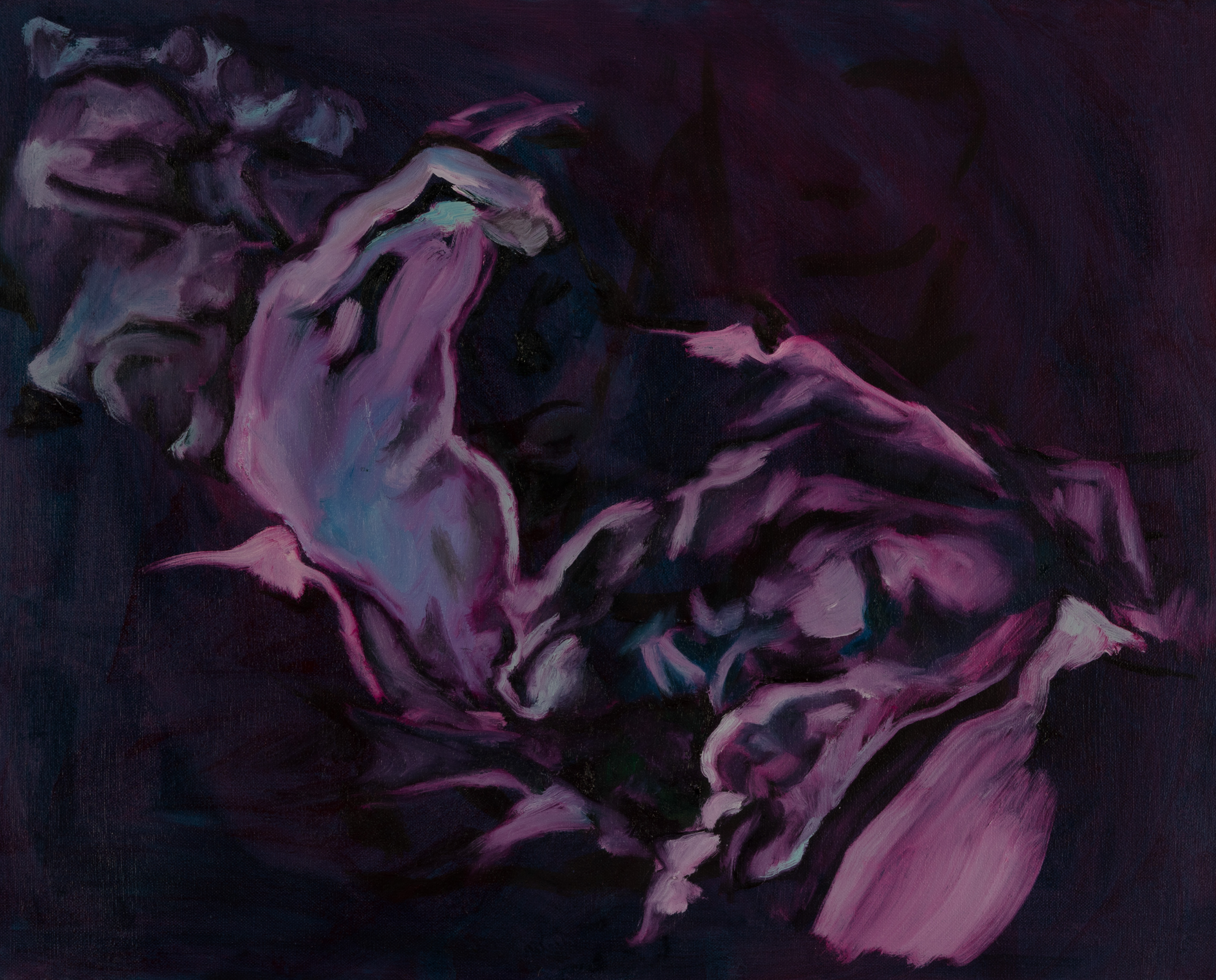 Untitled, Oil on linen, 40 x 50, 2022