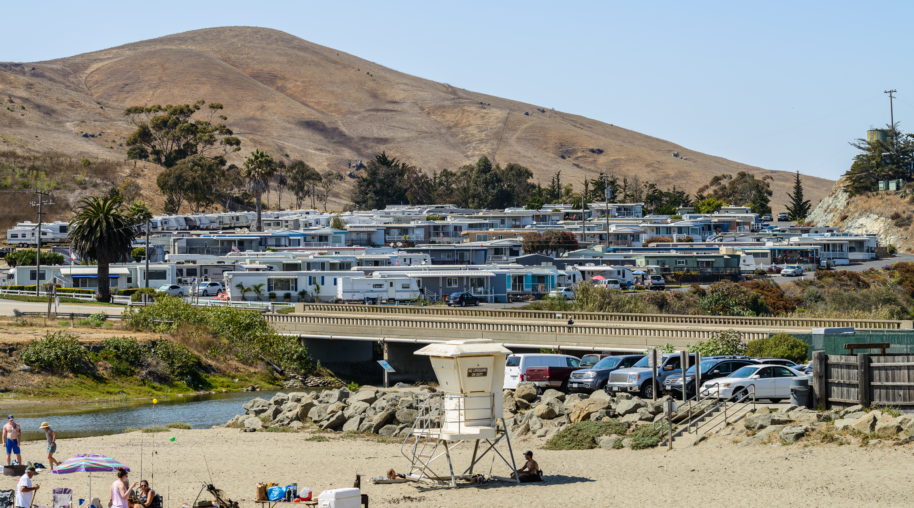 Cote pacifique entre Carmel et Los Angeles.