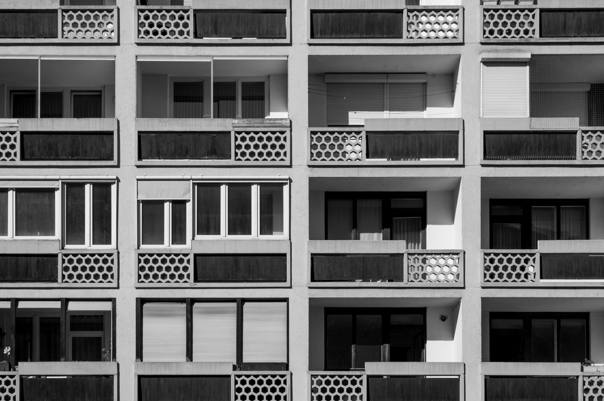 Stavba Žita na Kolodvorski, Ljubljana / 1956, Miroslav Kos