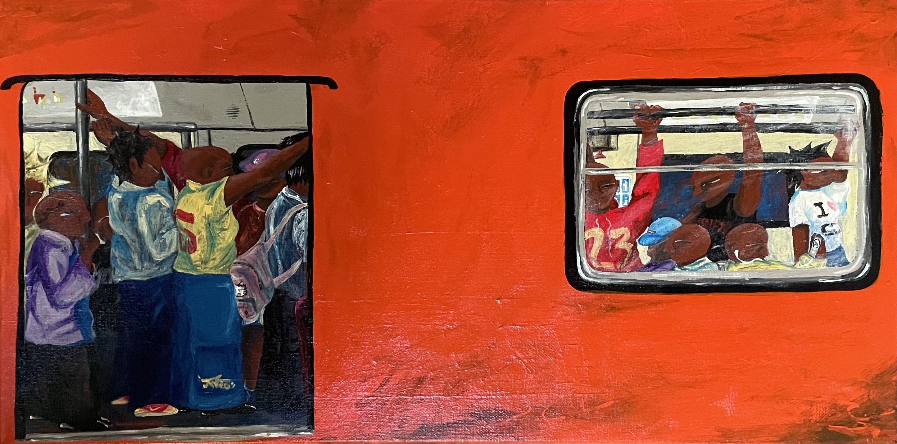 "LÍNEA 3" 25 x50 cm - $10,000