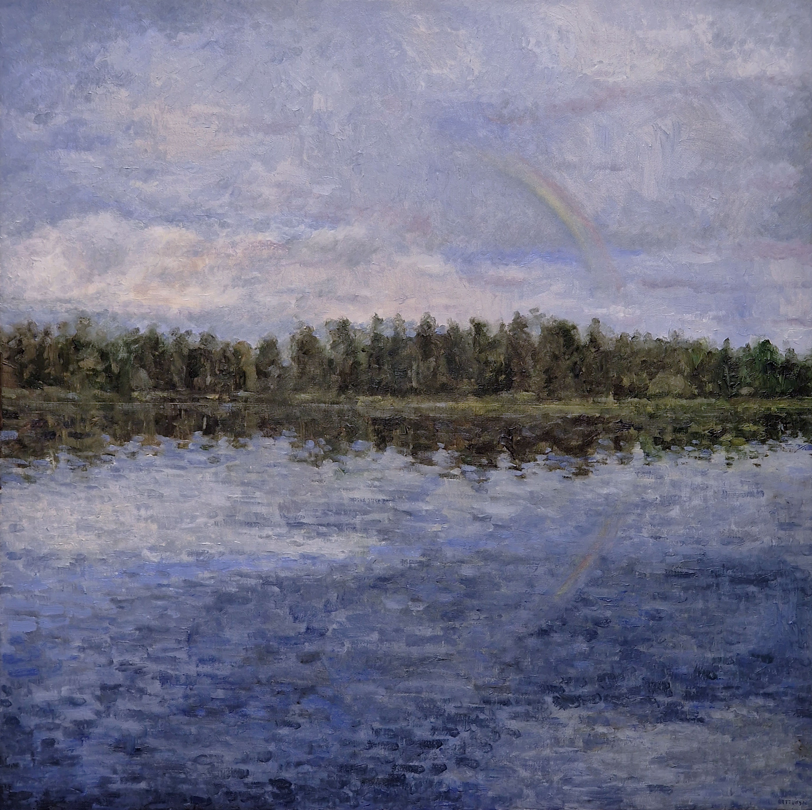 "Sateenkaari", 90x90cm