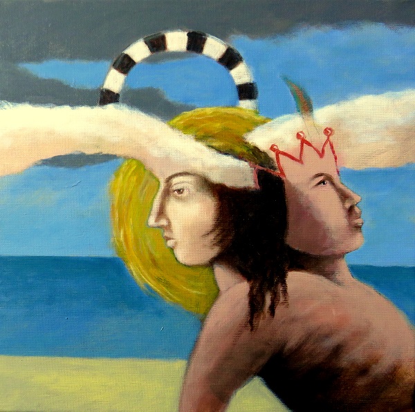 Twins III, 40x40cm, 2019