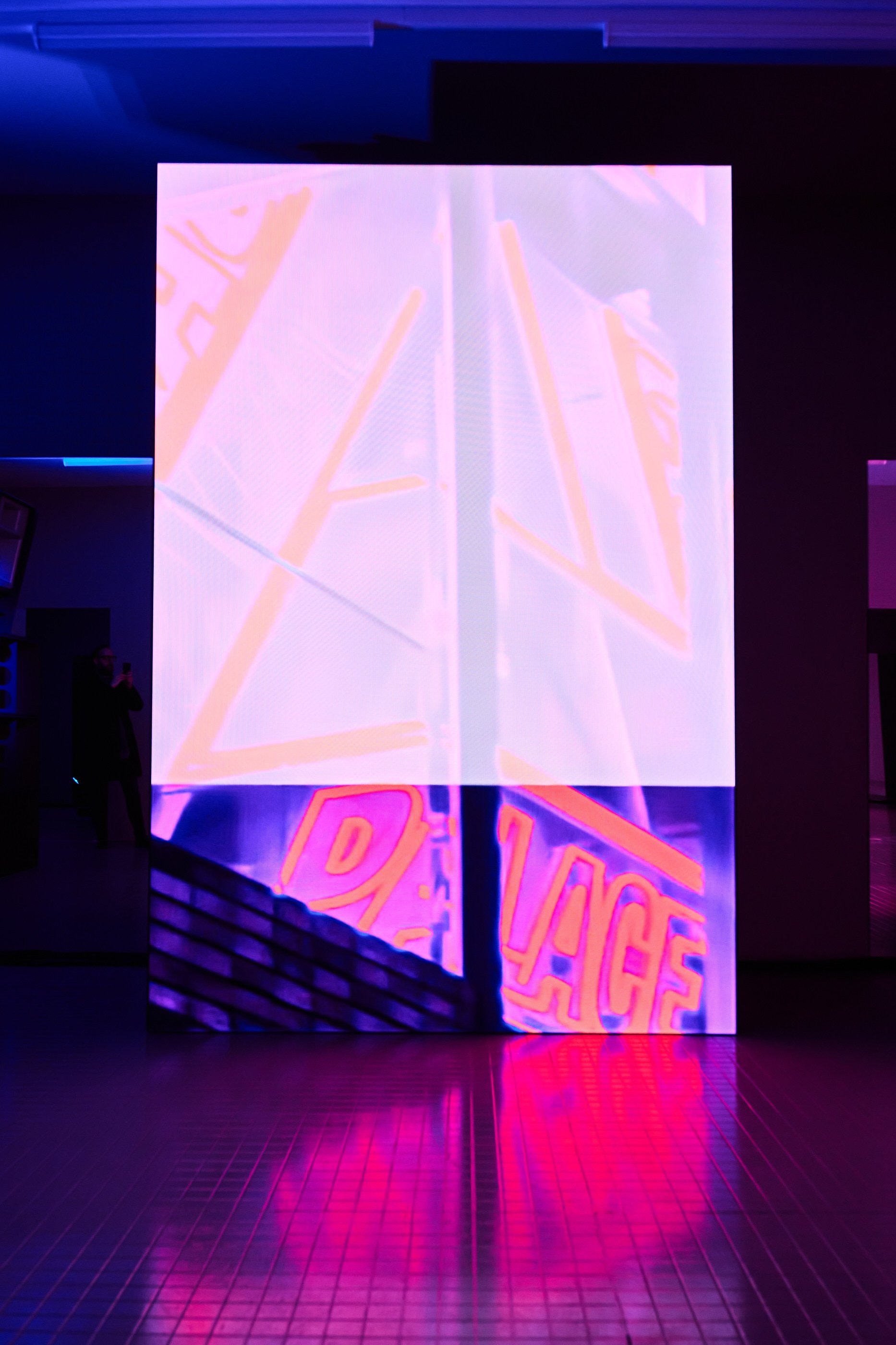Apple x Palace – LED Monolith Installation