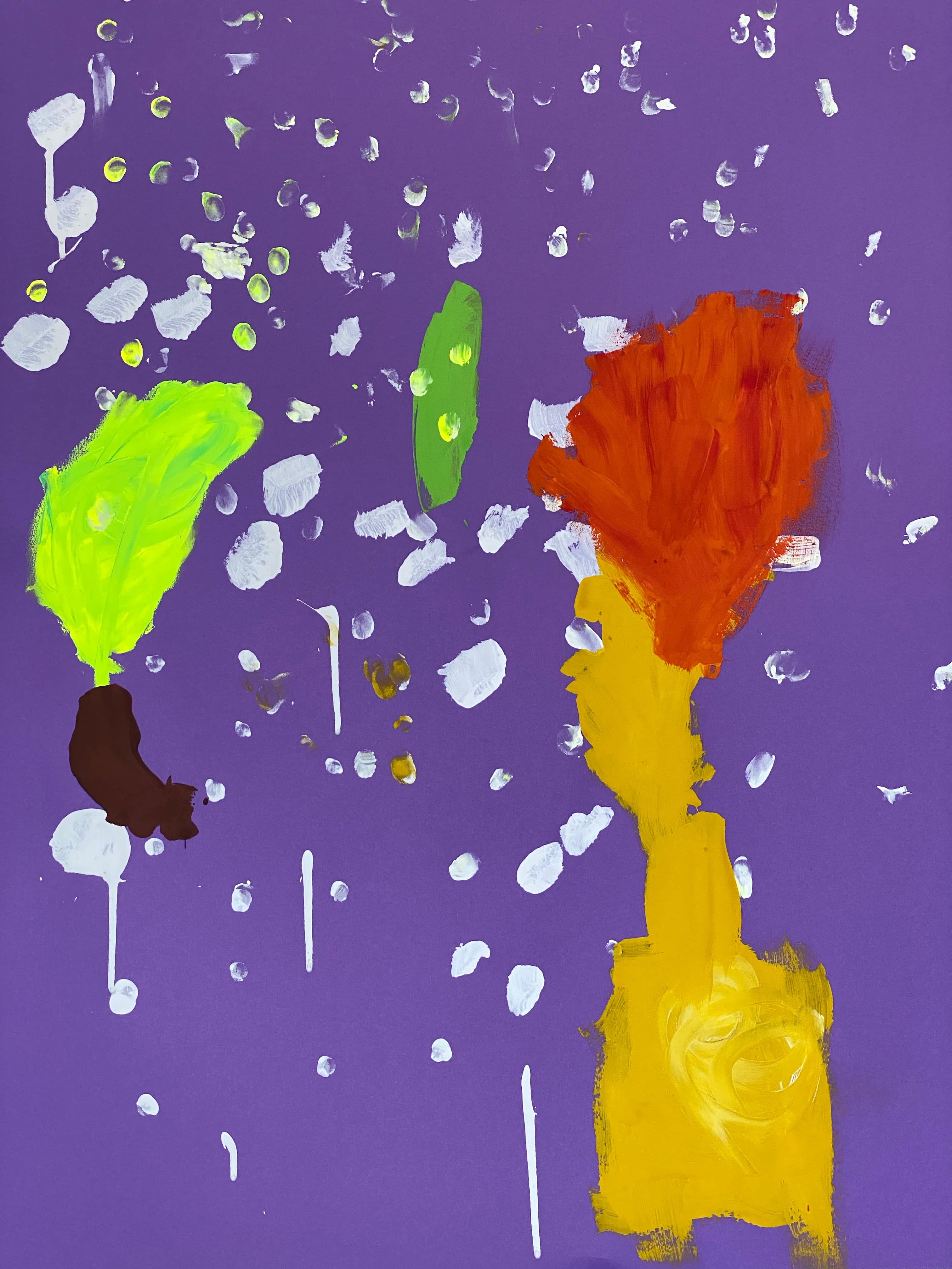 N is for Volcan sous la Neige. Ada.