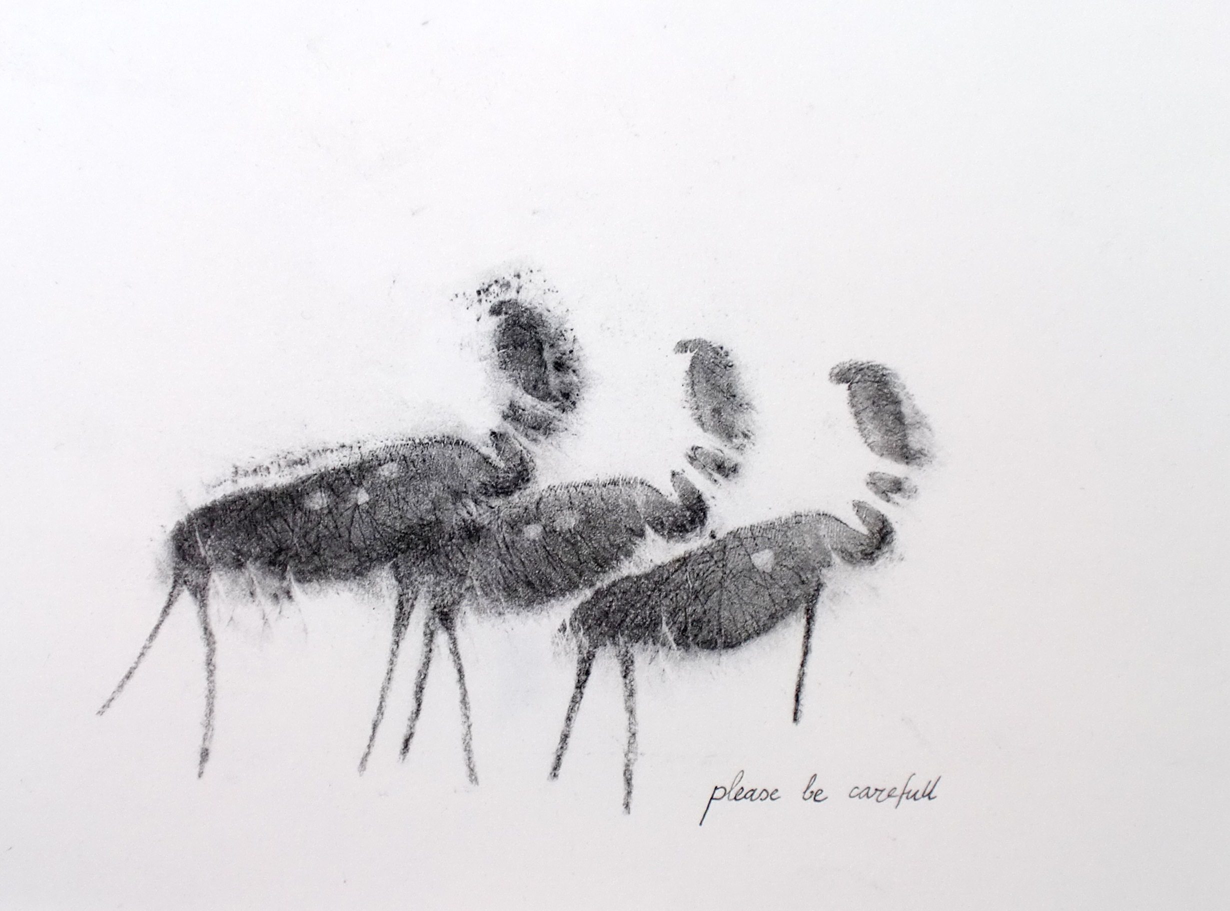 Hertjes 1 Werk op papier Dit werk is verkocht.