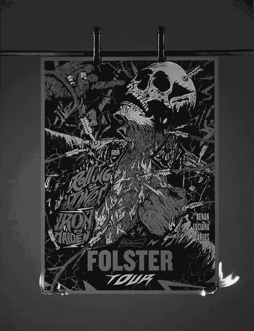 Poster Illustration/design - Budweiser / Africa, São Paulo