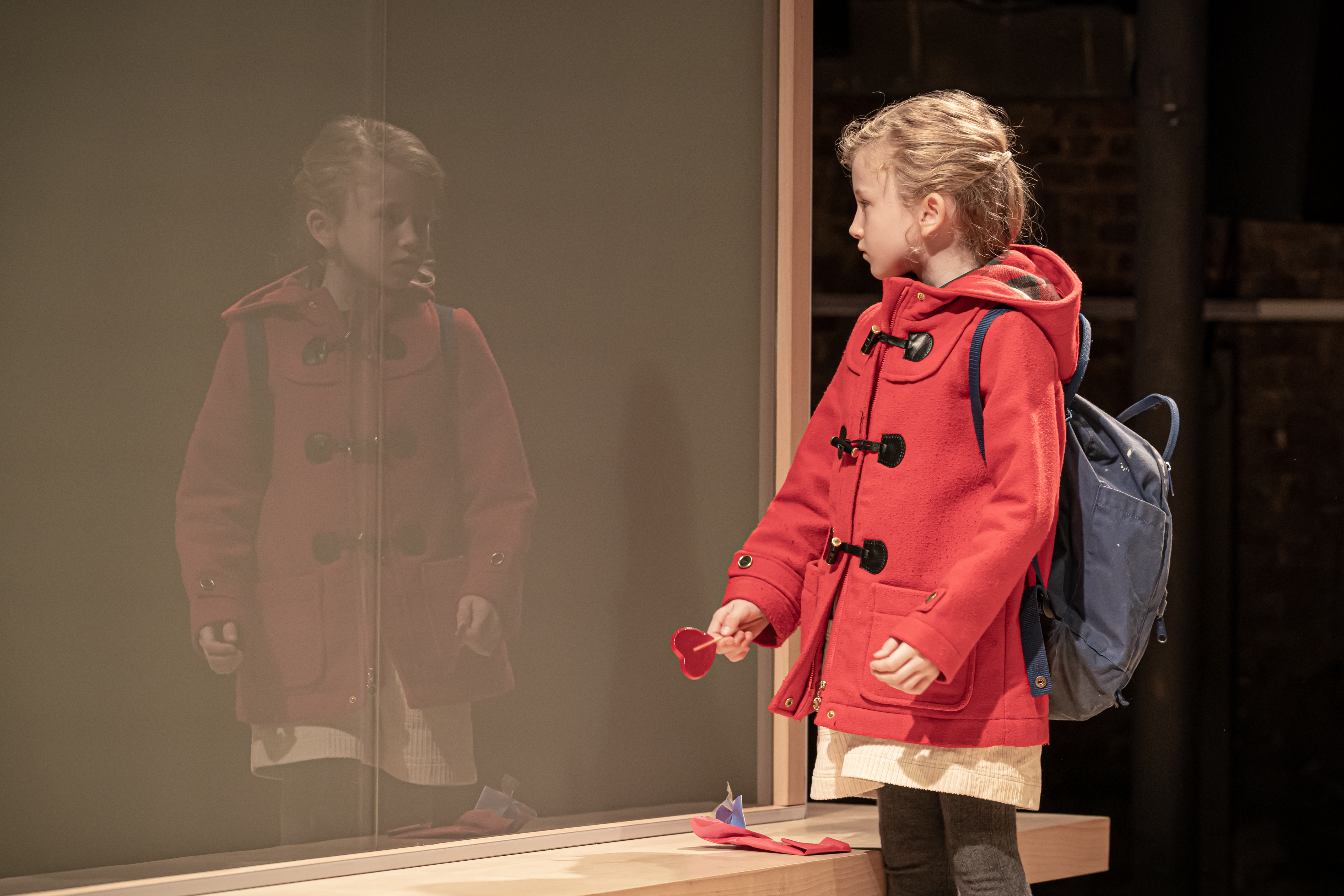 The Hunt, Taya Tower, Almeida Theatre, Photograph by Marc Brenner