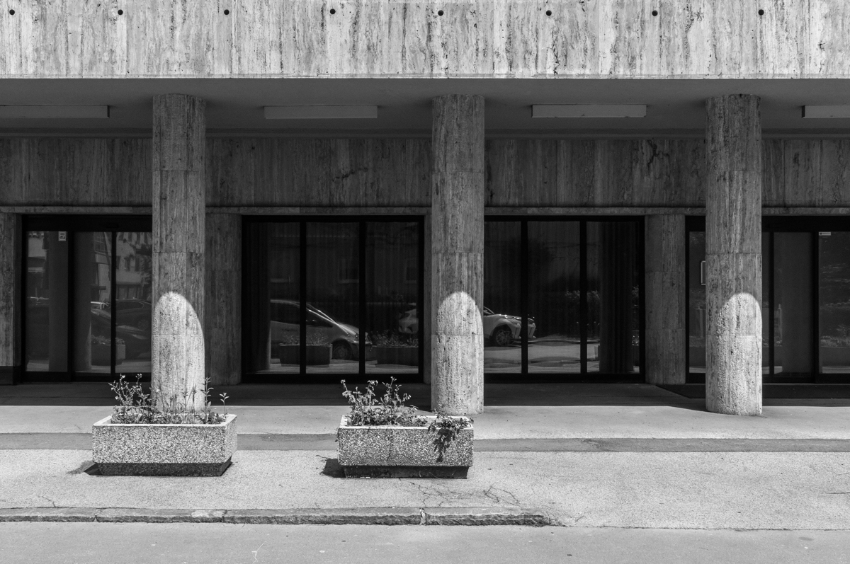 Nekdanja direkcija PTT, Ljubljana / 1953, Oton Gaspari