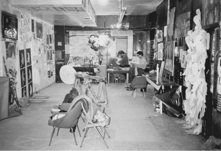 Murder, Junk, and Suicide Show, 1980. Tom Warren / Anton Van Dalen, ABC No Rio No Dinero.