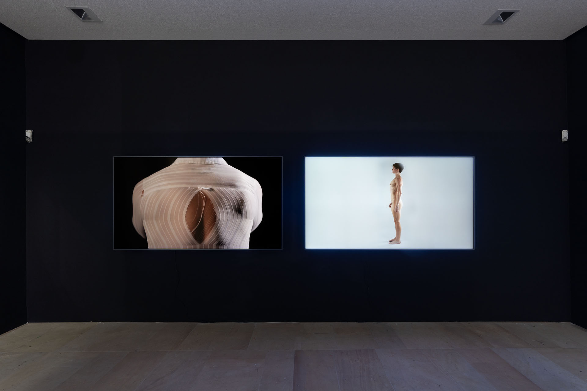 Exhibiton "the artist is naked" at Kunstpalais, Erlangen 2025