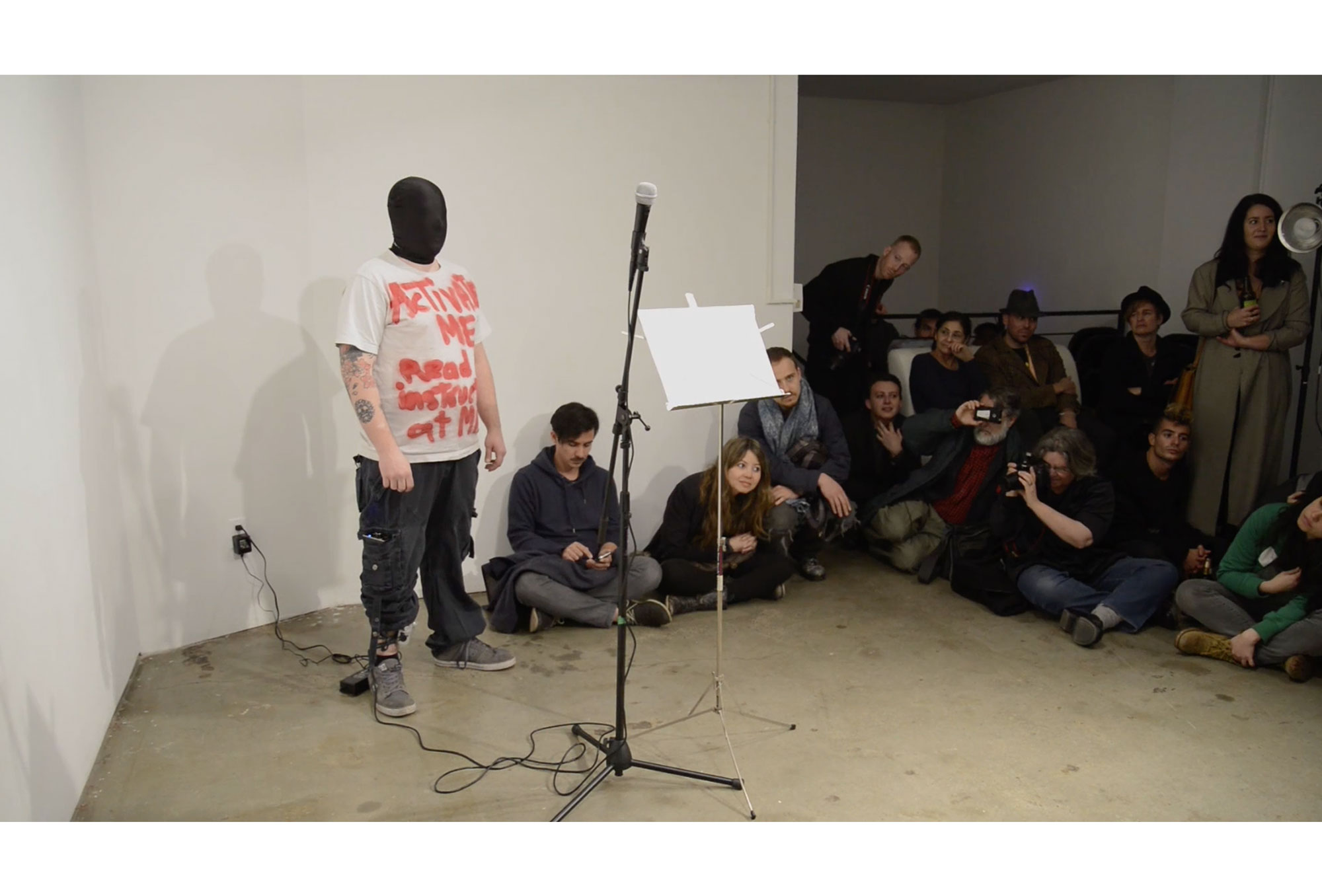 Voces # 2. Performance Sonoro. 2015