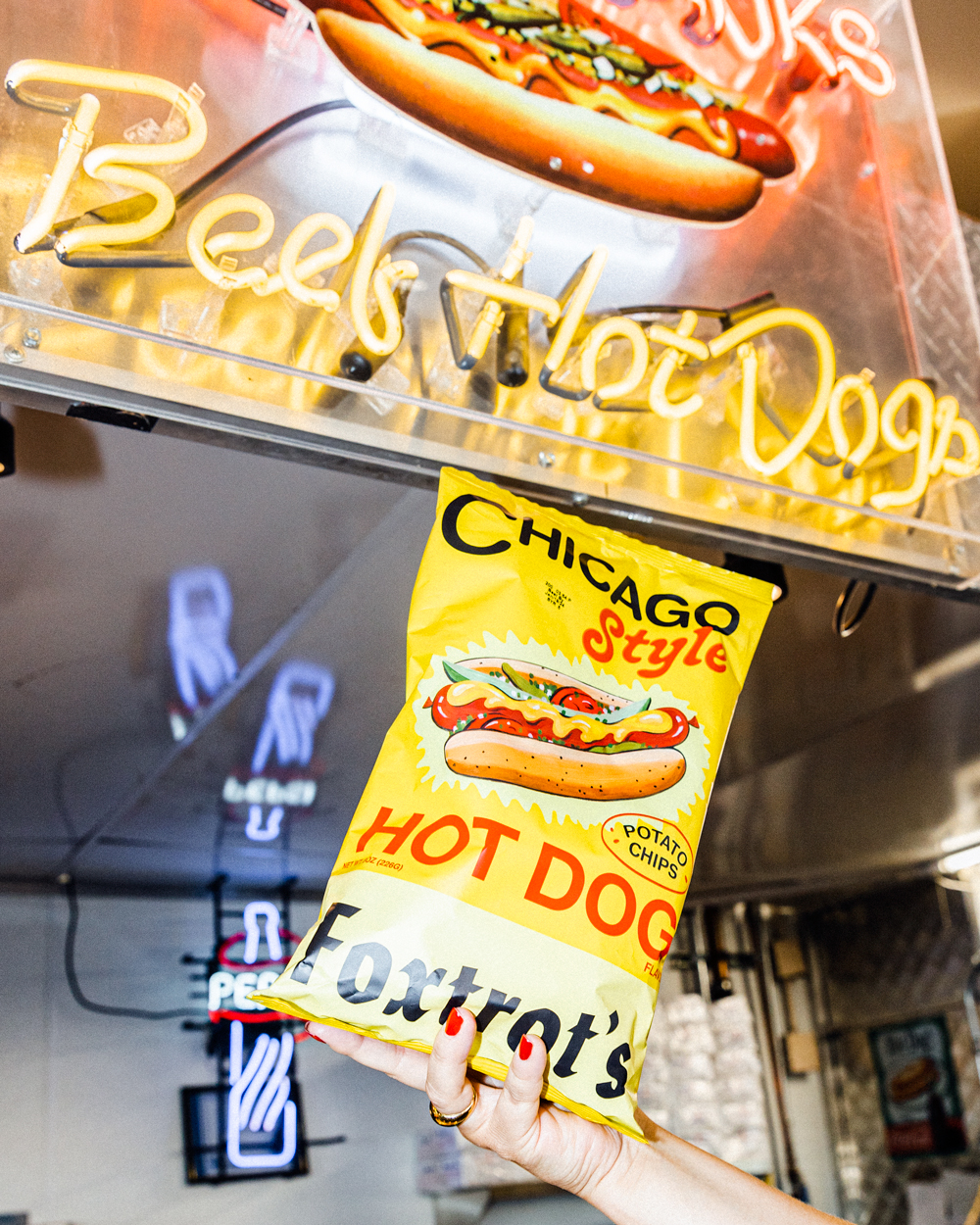 Foxtrot's Chicago Style Hot Dog Chips