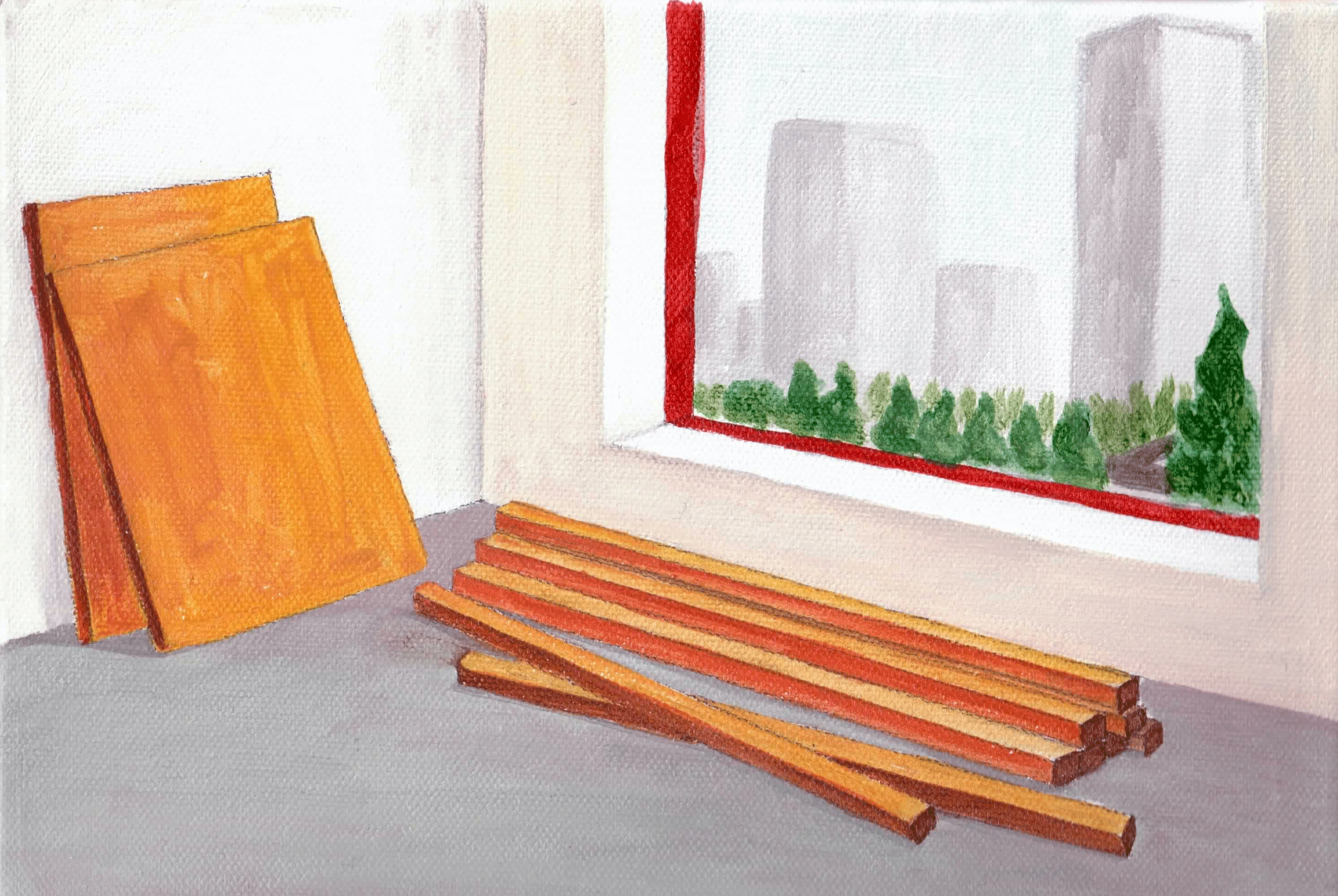 Life is widely spreading blood-red ripples, 2009