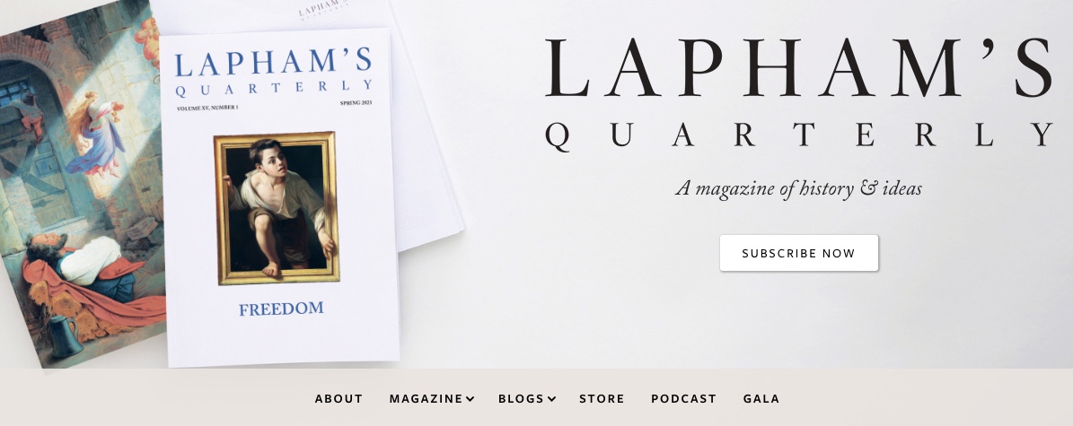 Font of History  Lapham's Quarterly