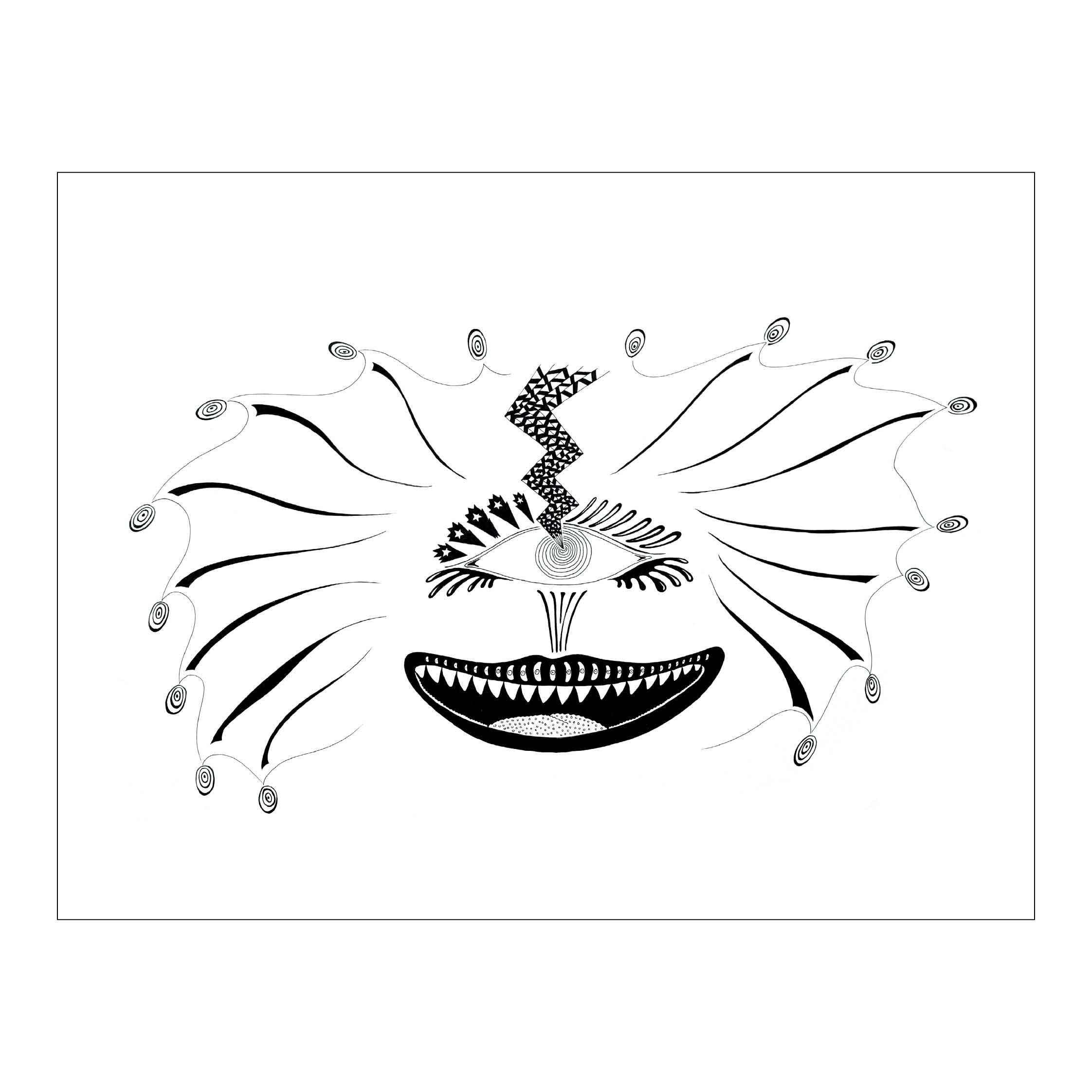 In My Dream I Am Infinite Postcard