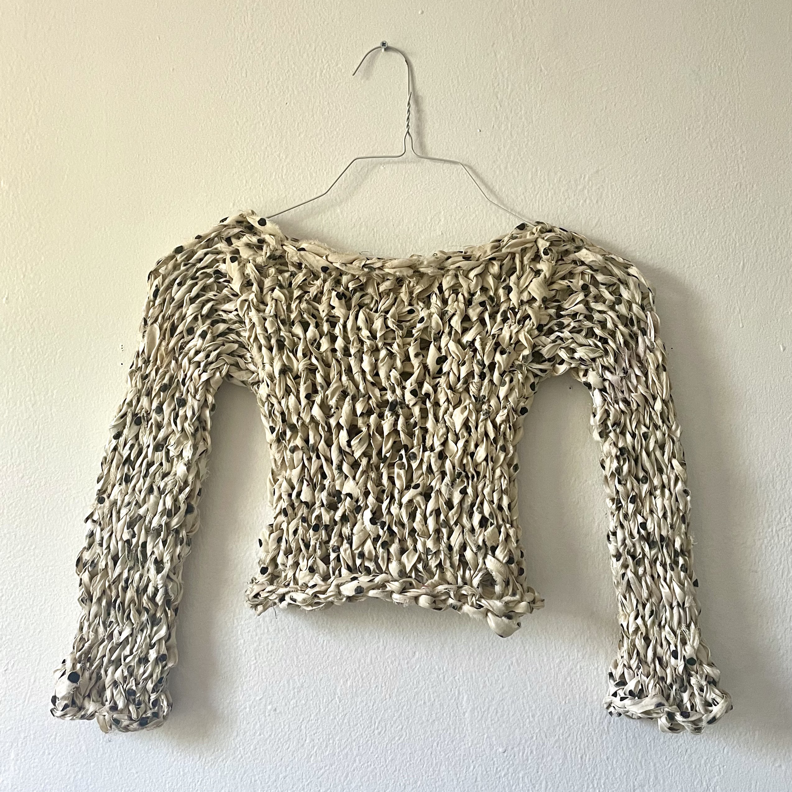 Chunky Recycled Silk Top