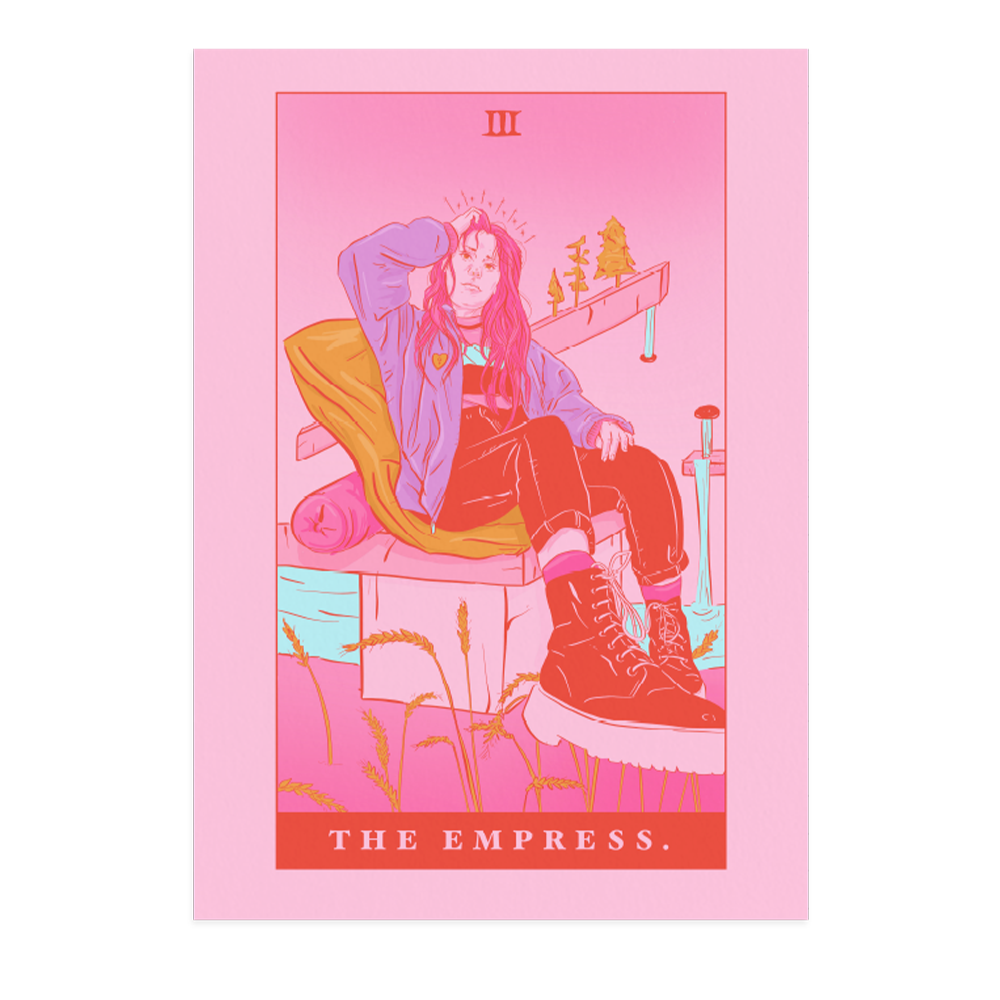 THE EMPRESS ART PRINT $15