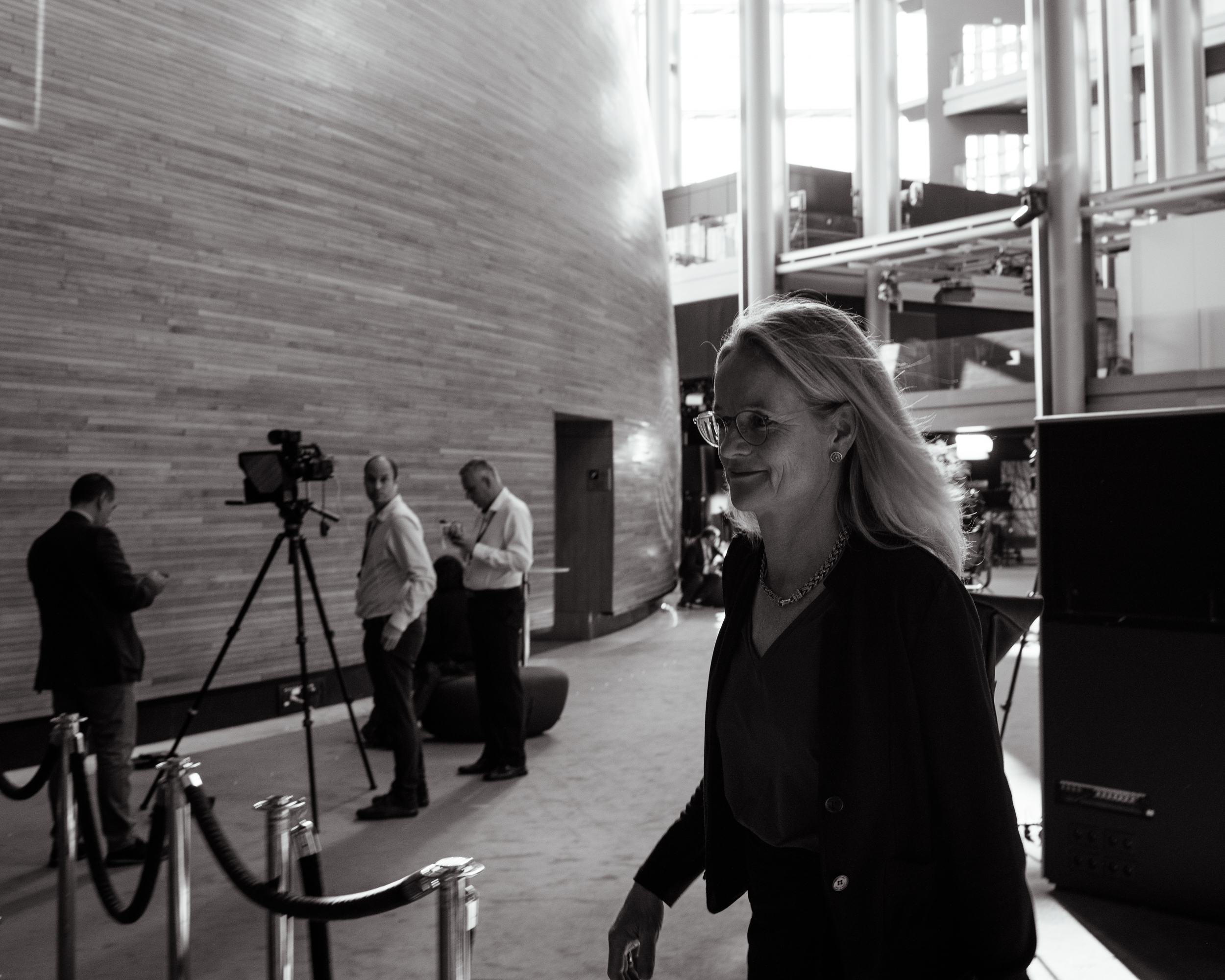 10:10 from the office to the first meeting in the new Members Bar