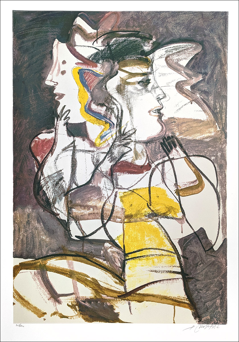 Silkscreen, 80x65cm, Edition of 140