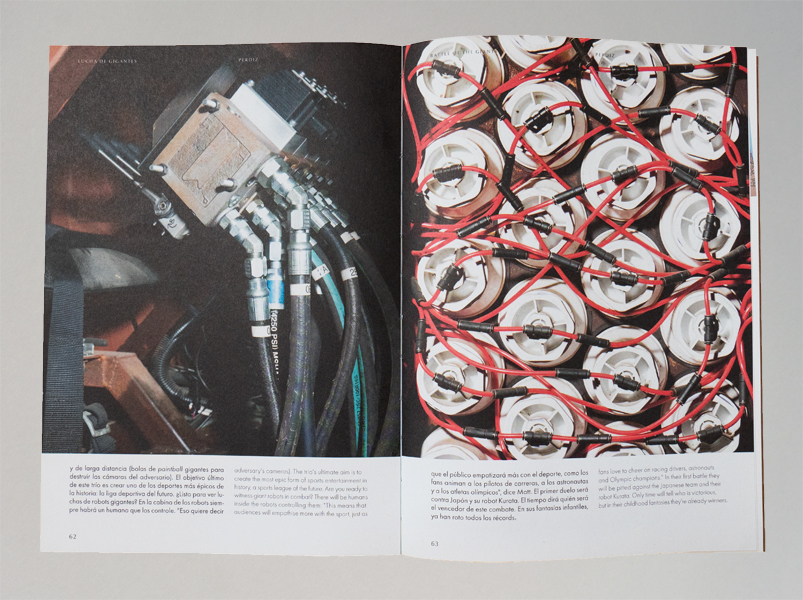 Megabots for Perdiz Magazine