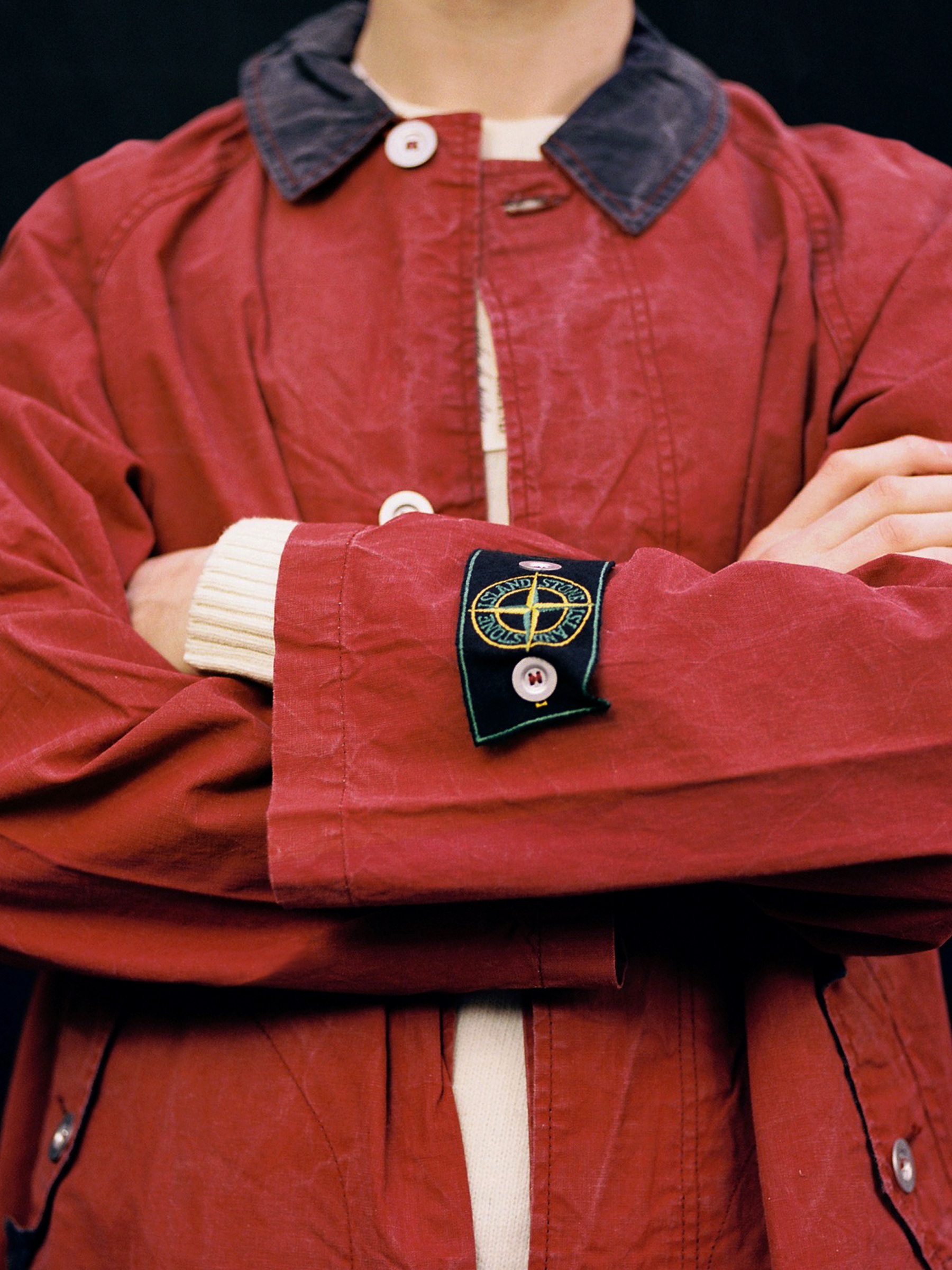 Handstitched Badge, Too Hot, 2019