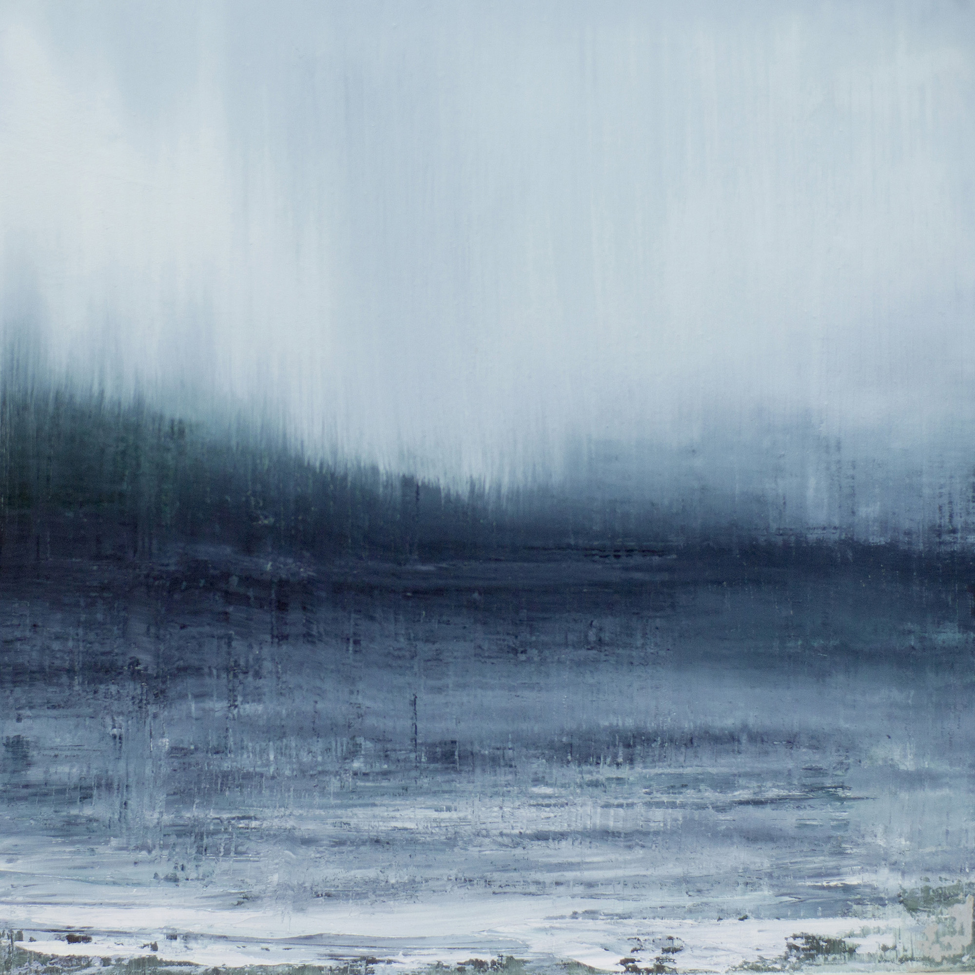 Sleep A Long Dream Never To Be Buried (11/22) Oil on wood, 45 x 45 cm