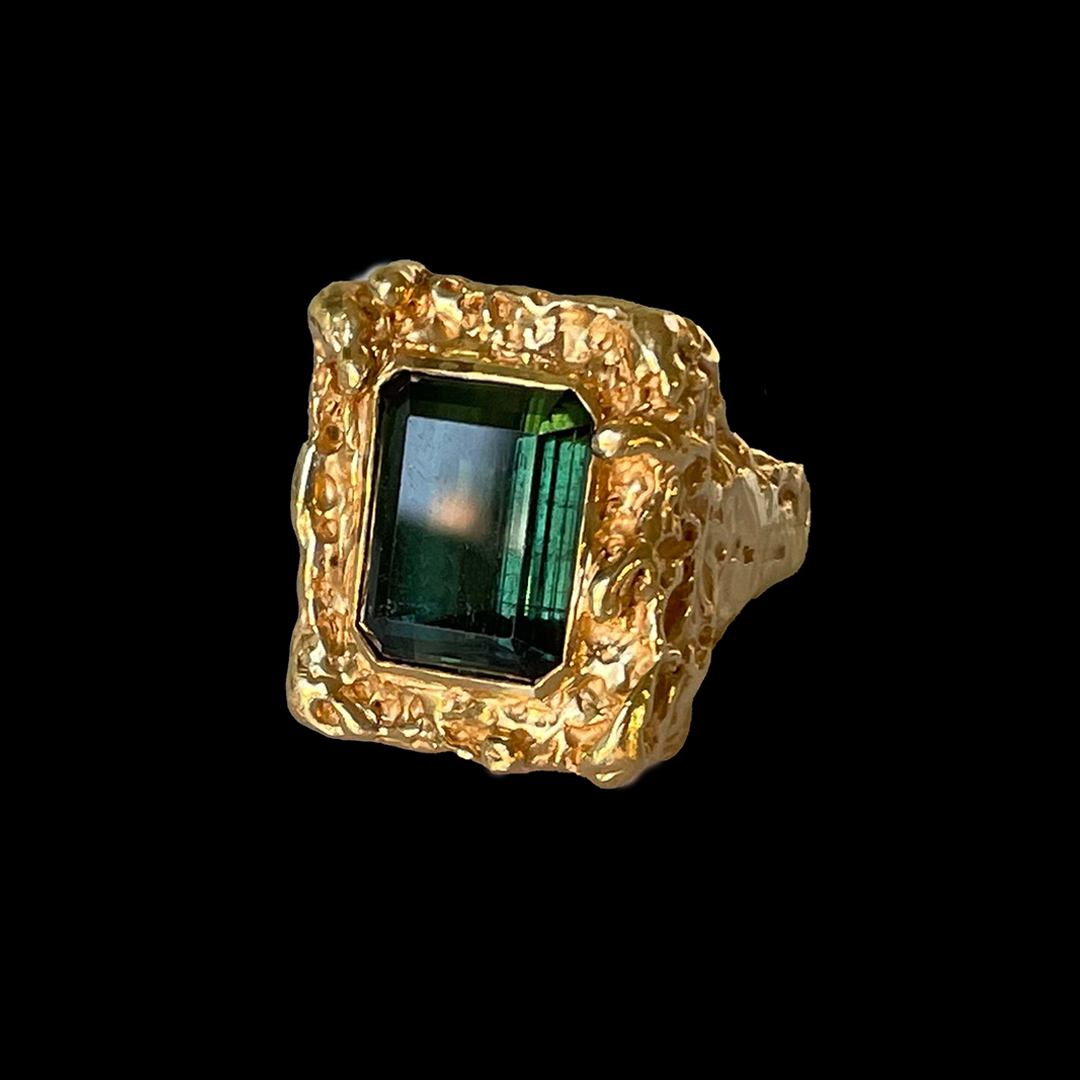 Bespoke Ergot Teal Tourmaline