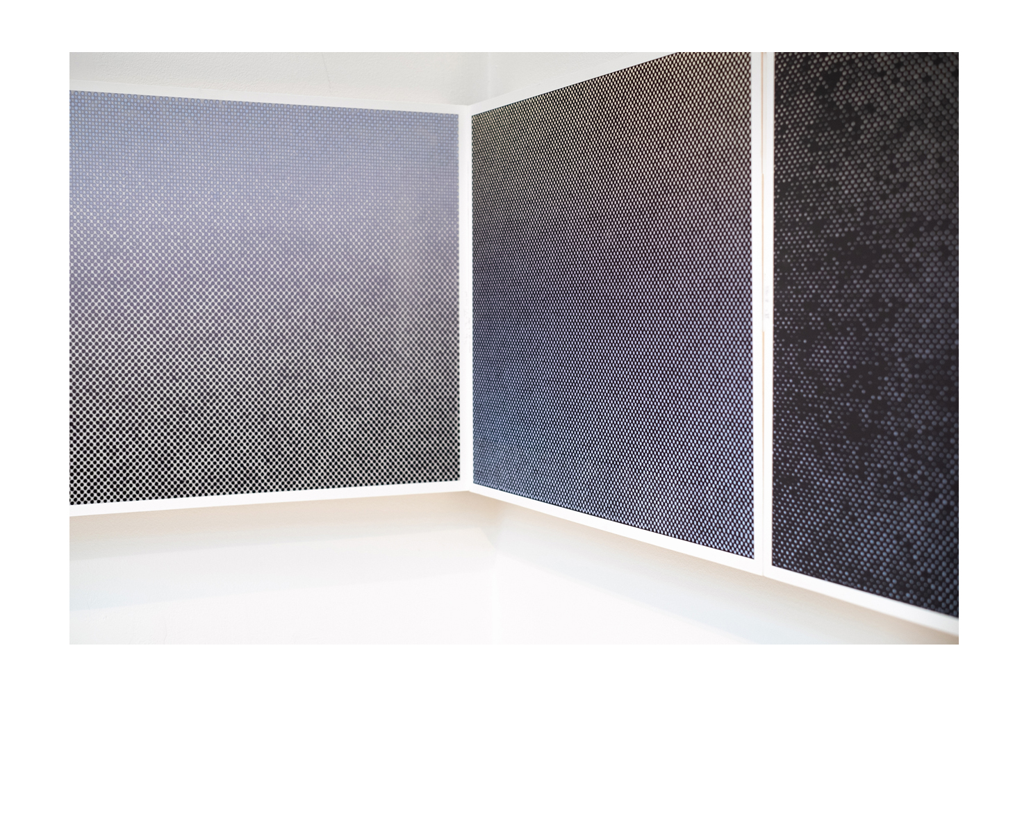 White Balance Installation, 2019, Inkjet on paper, each 17” x 22” • Mounted on Birch panel, Installation view