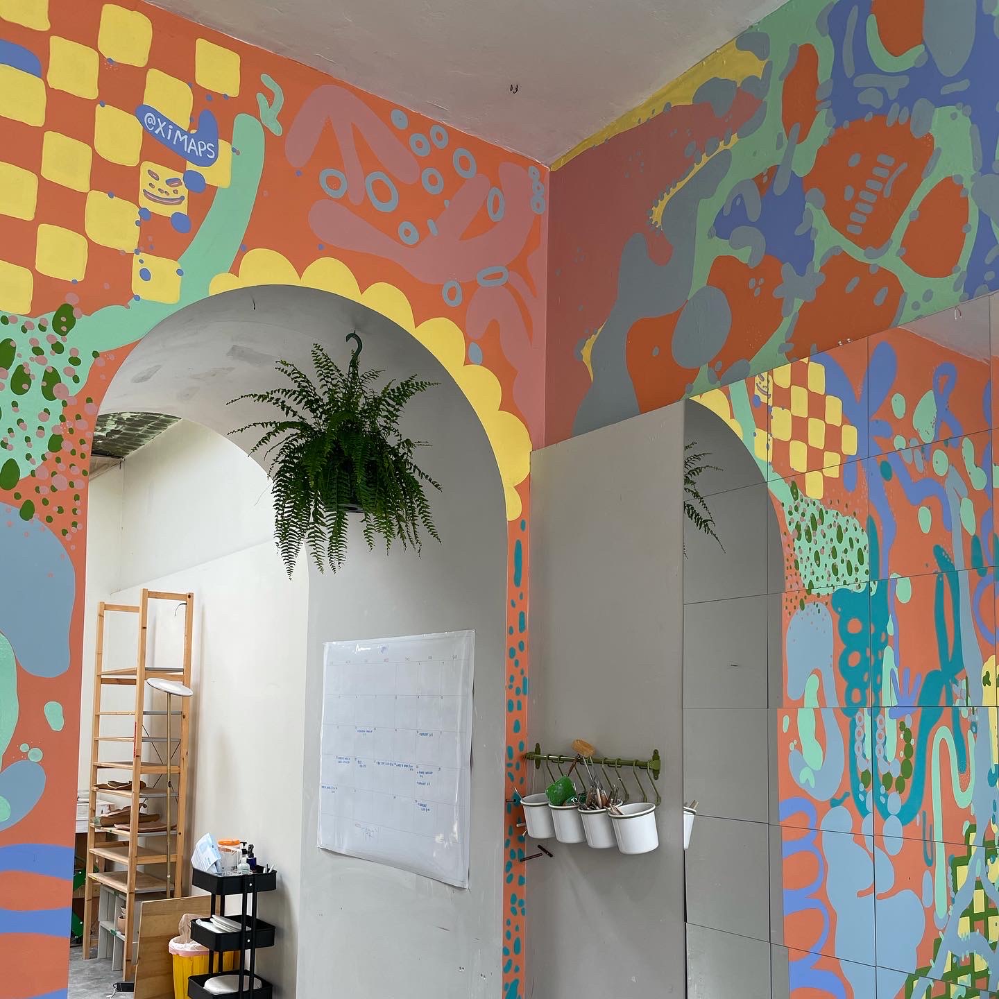 Mural for Earthbent Ceramics | 2021