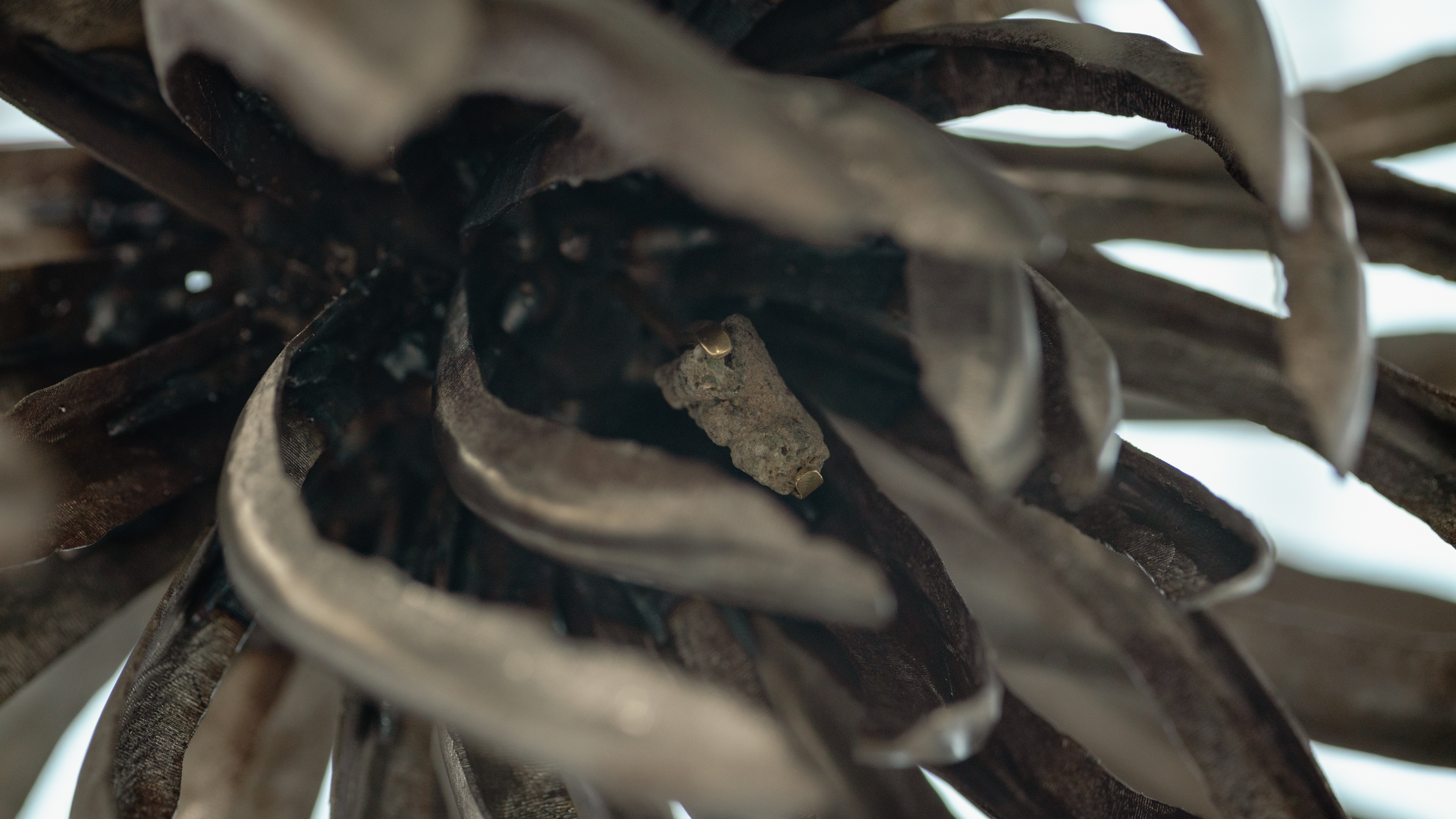 Detail with trinitite