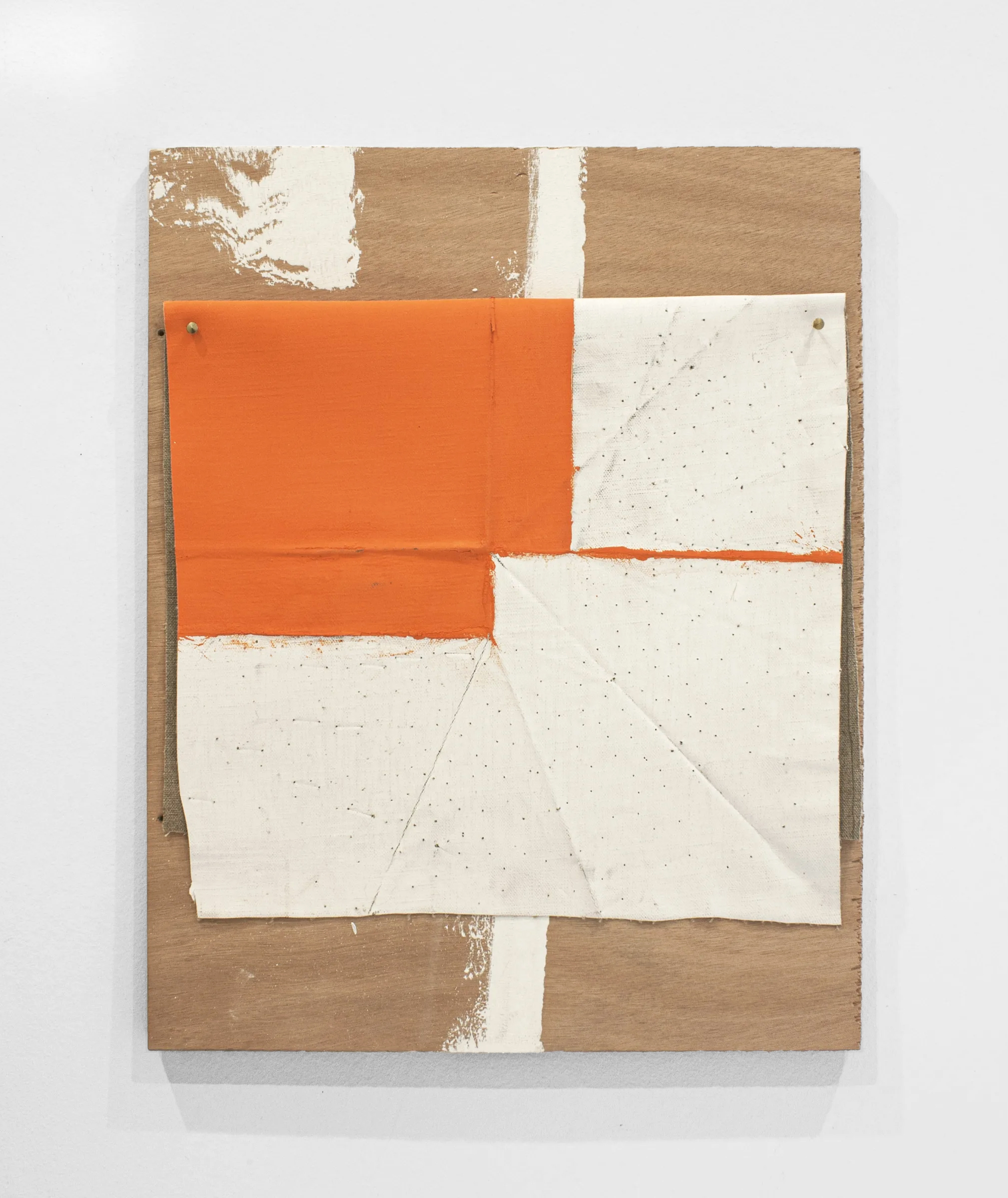 Flag, 2021  Oil, canvas, wood  43 x 36 x 3 cm