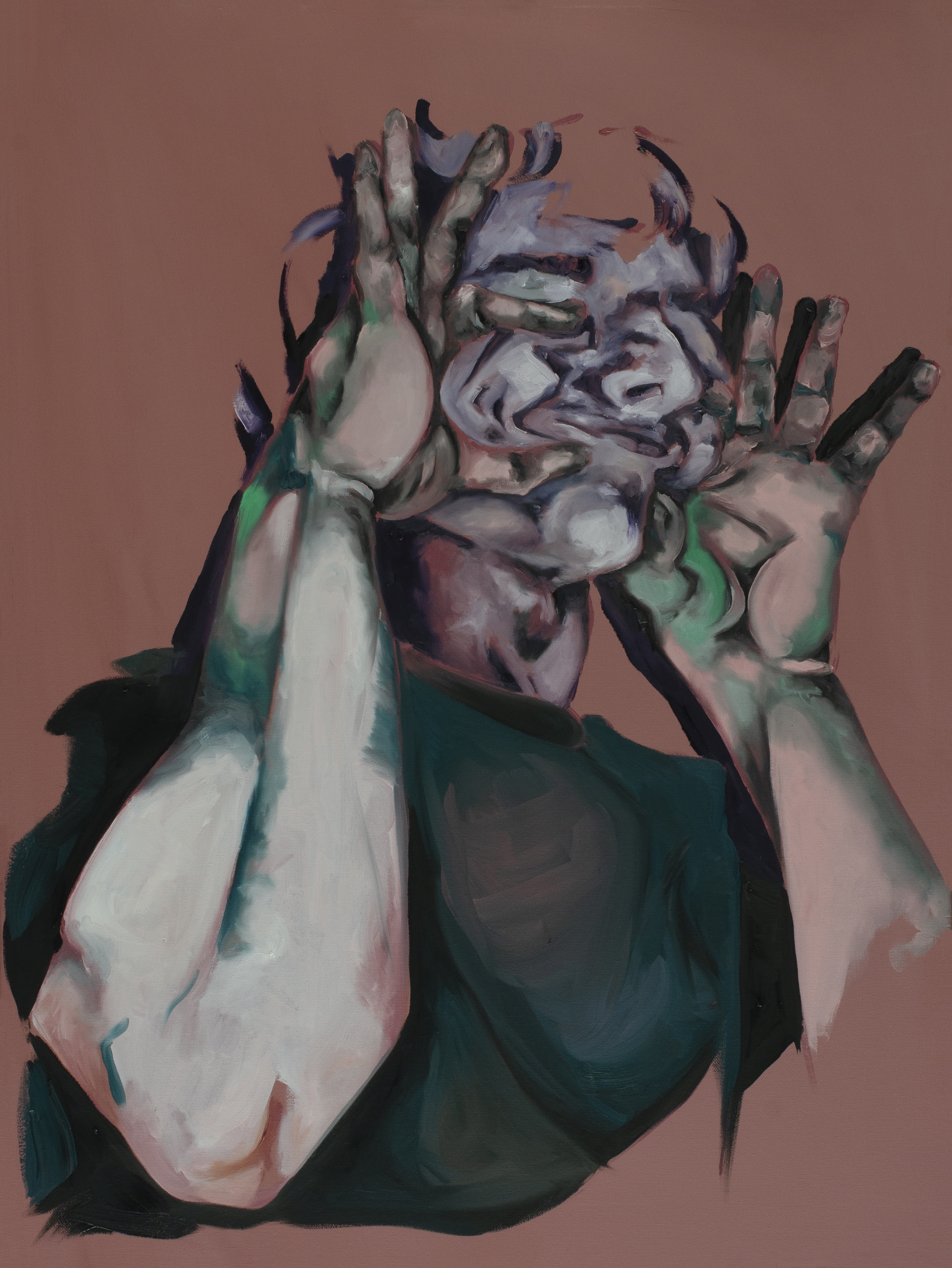 Untitled, Oil on linen, 80 x 60, 2021