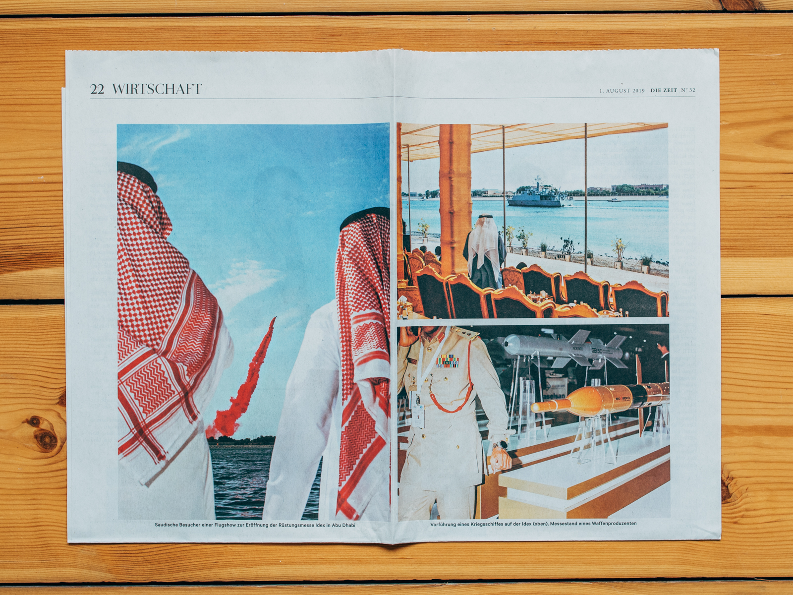 DIE ZEIT / "Nothing Personal" im Wirtschaftsteil / August 2019