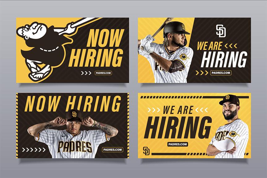 Now Hiring Web Banners