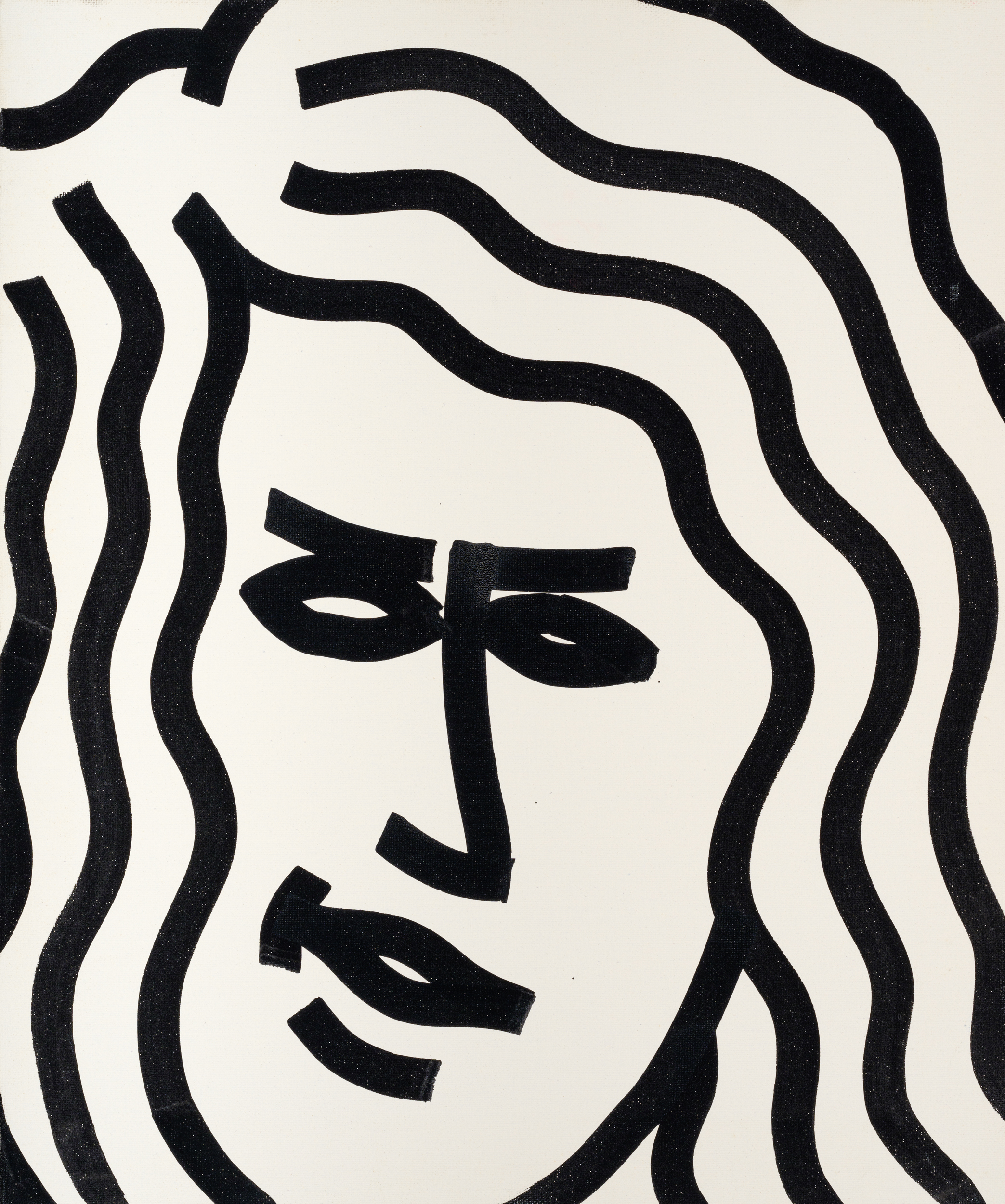 제목 미상, 2004년 경, 캔버스에 아크릴, 45.5 x 38cmNo Title, ca. 2004, acrylic on canvas, 45.5 x 38cm