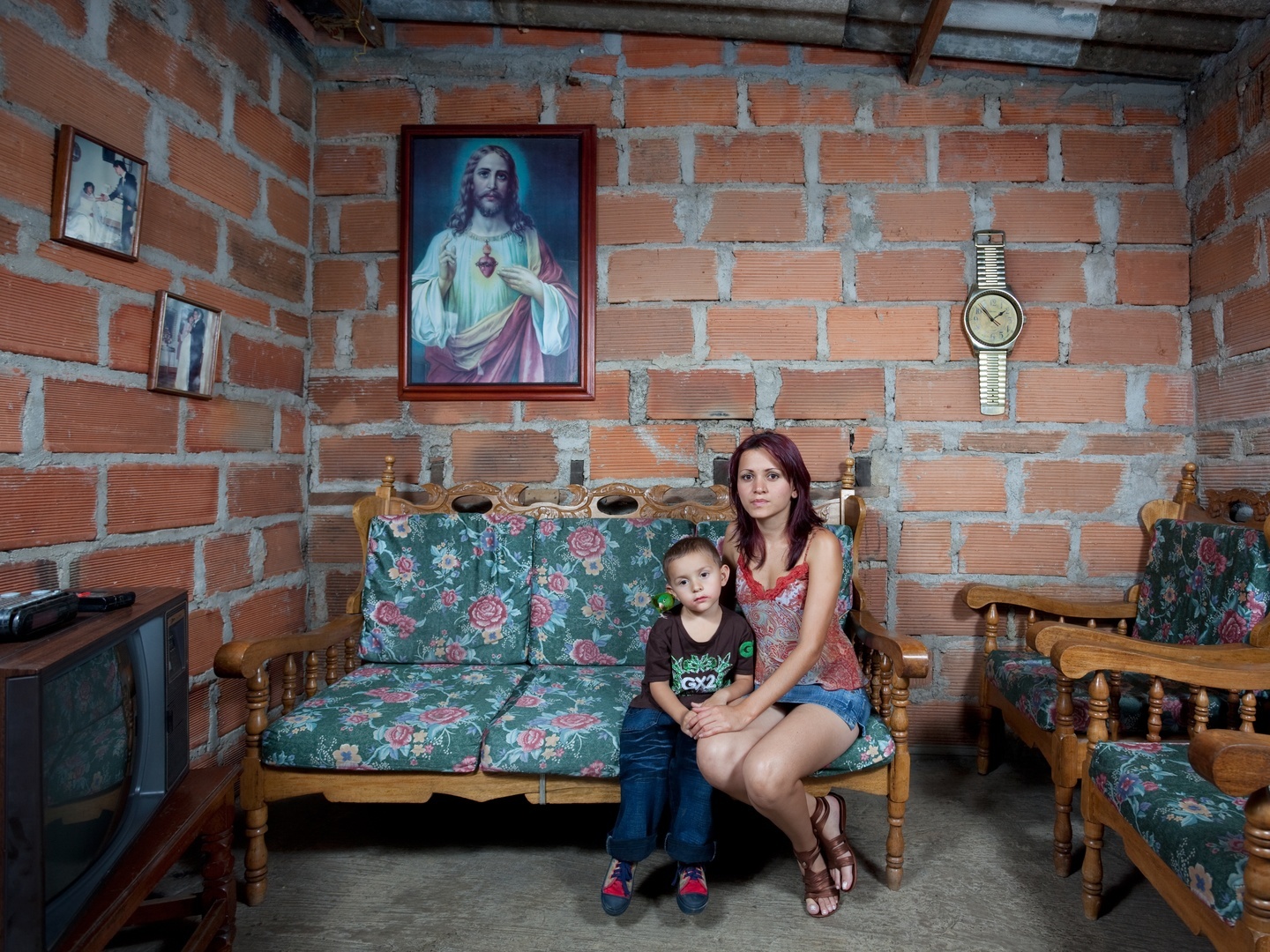 Leidy and her son Alexander, 2010