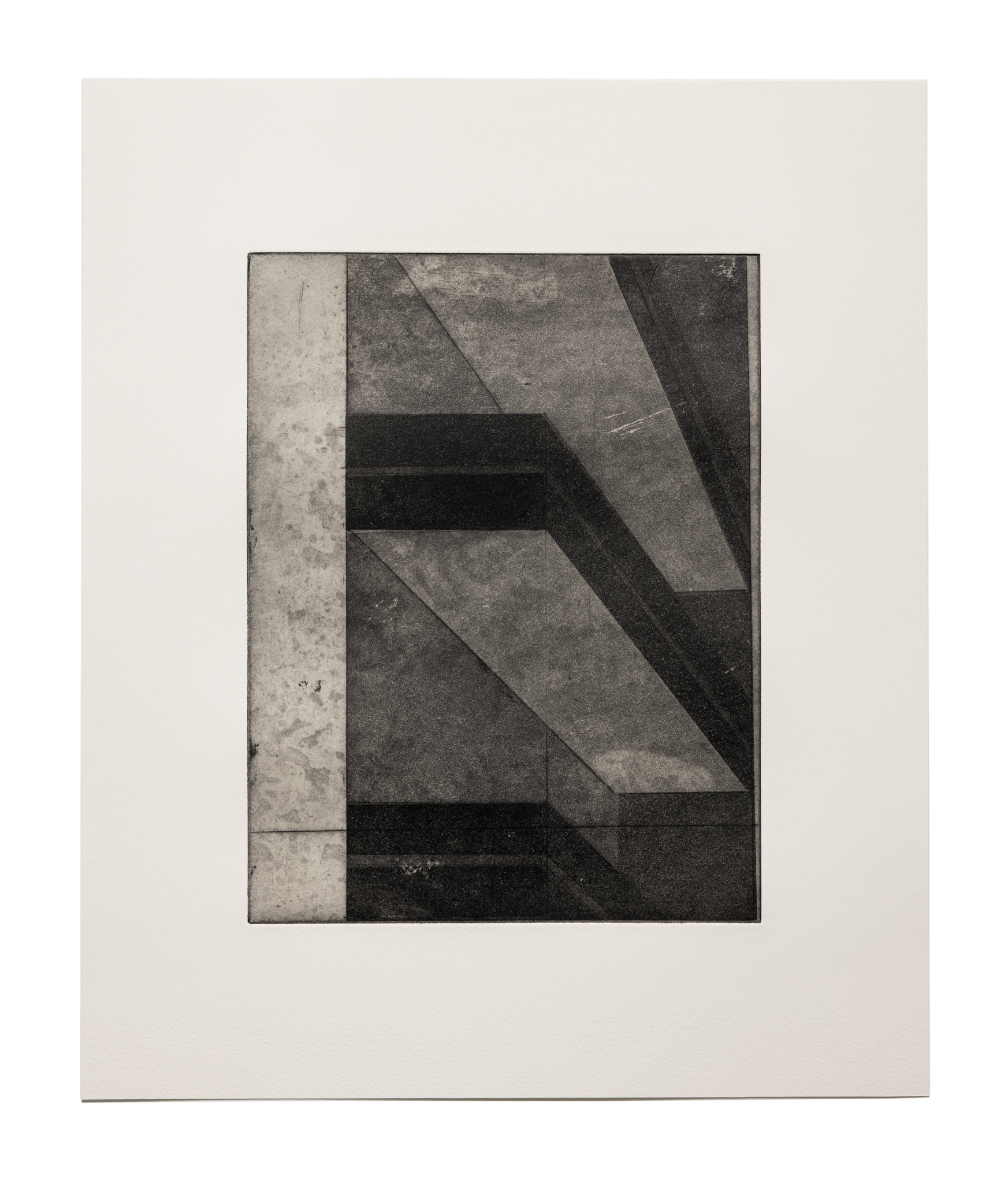 3, Etching on Velin Arches paper, 12 in. x 9 in., 2024