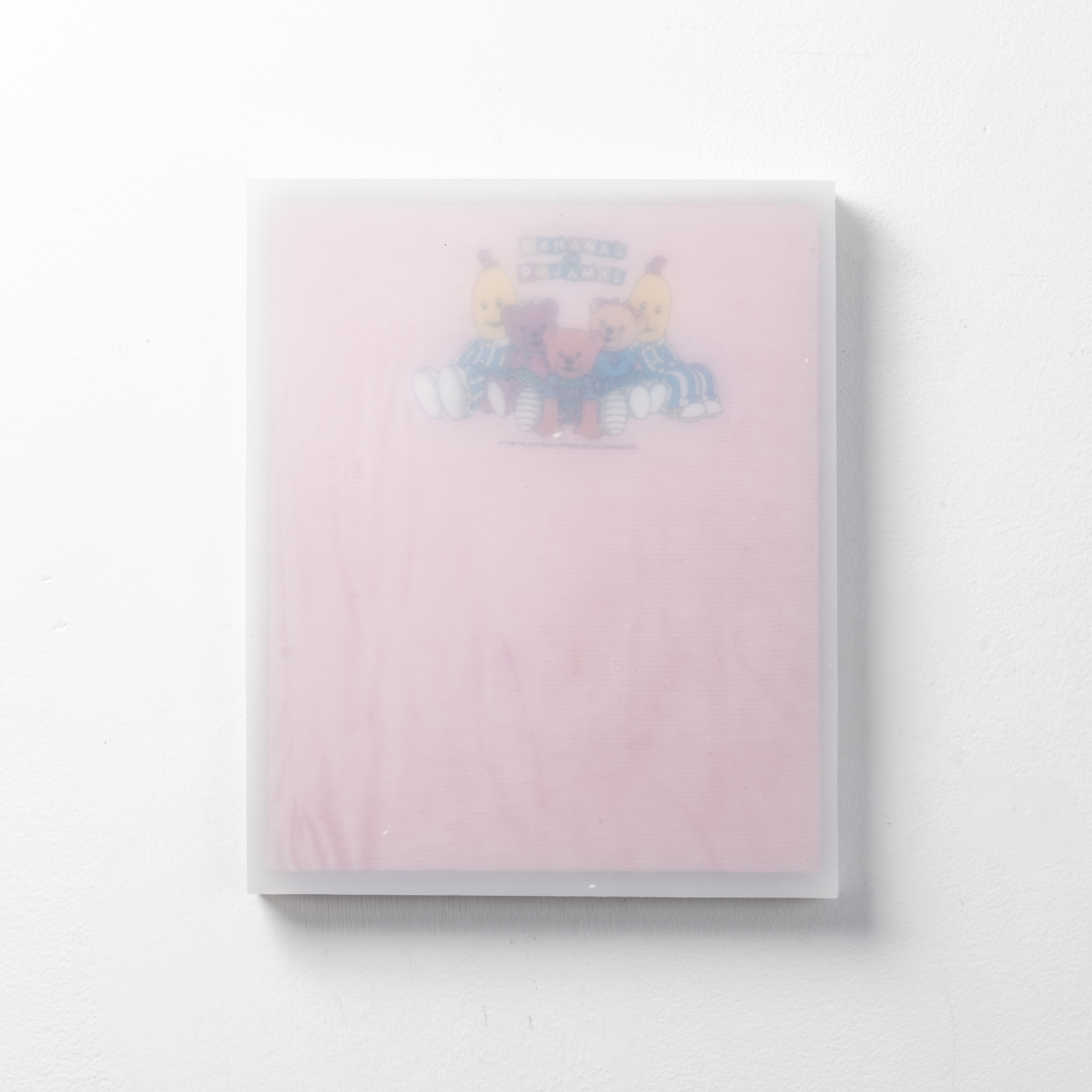 crumpet machine2024Platinum silicone, toner and vinyl on board30 x 25cm