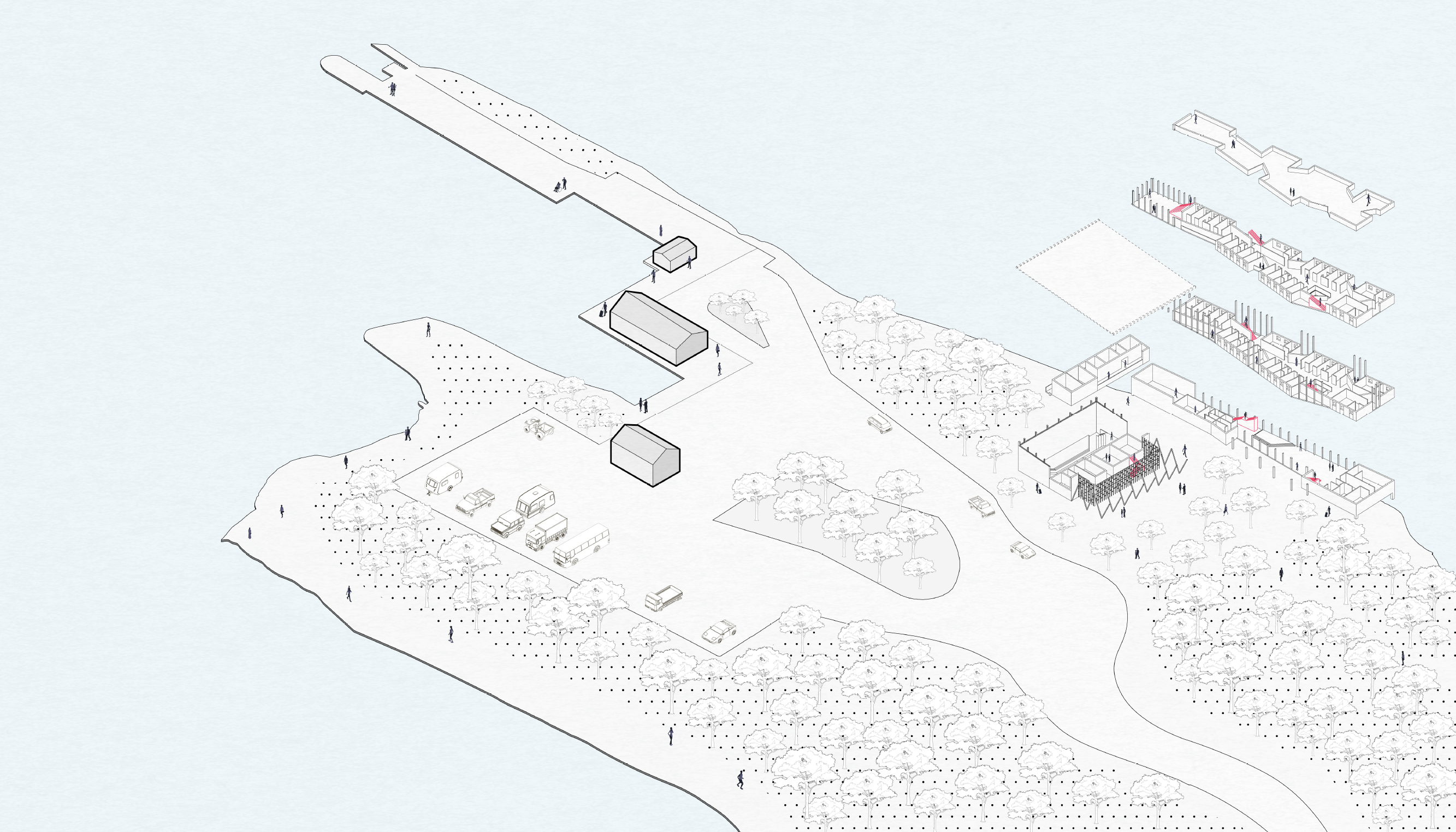 Exploded Axonometric