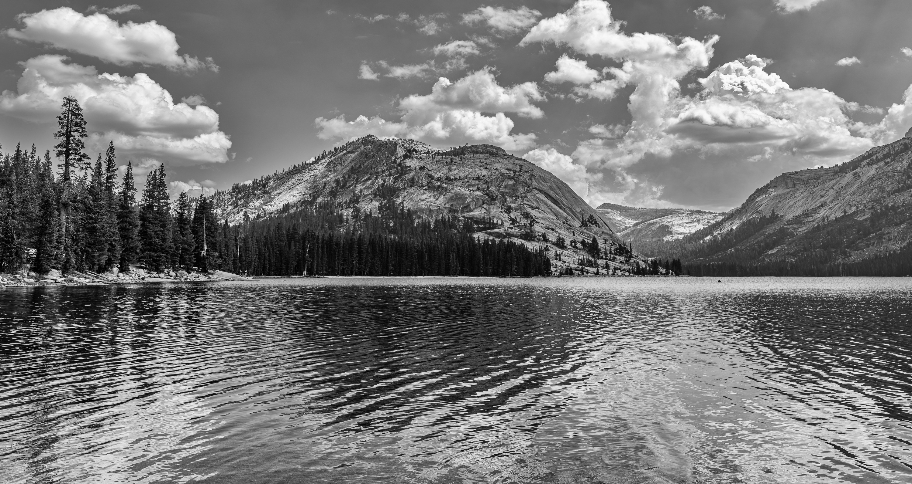 Le parc national de Yosemite, Sierra Nevada, à l'est de l'État de Californie.