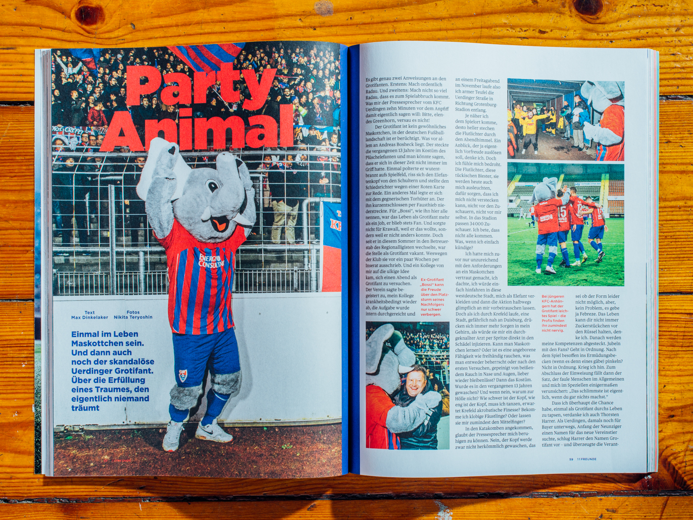 11 Freunde / Grotifant for one day / November 2017